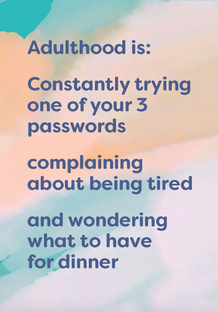 Adulthood, Colour me Happy, CMH1888