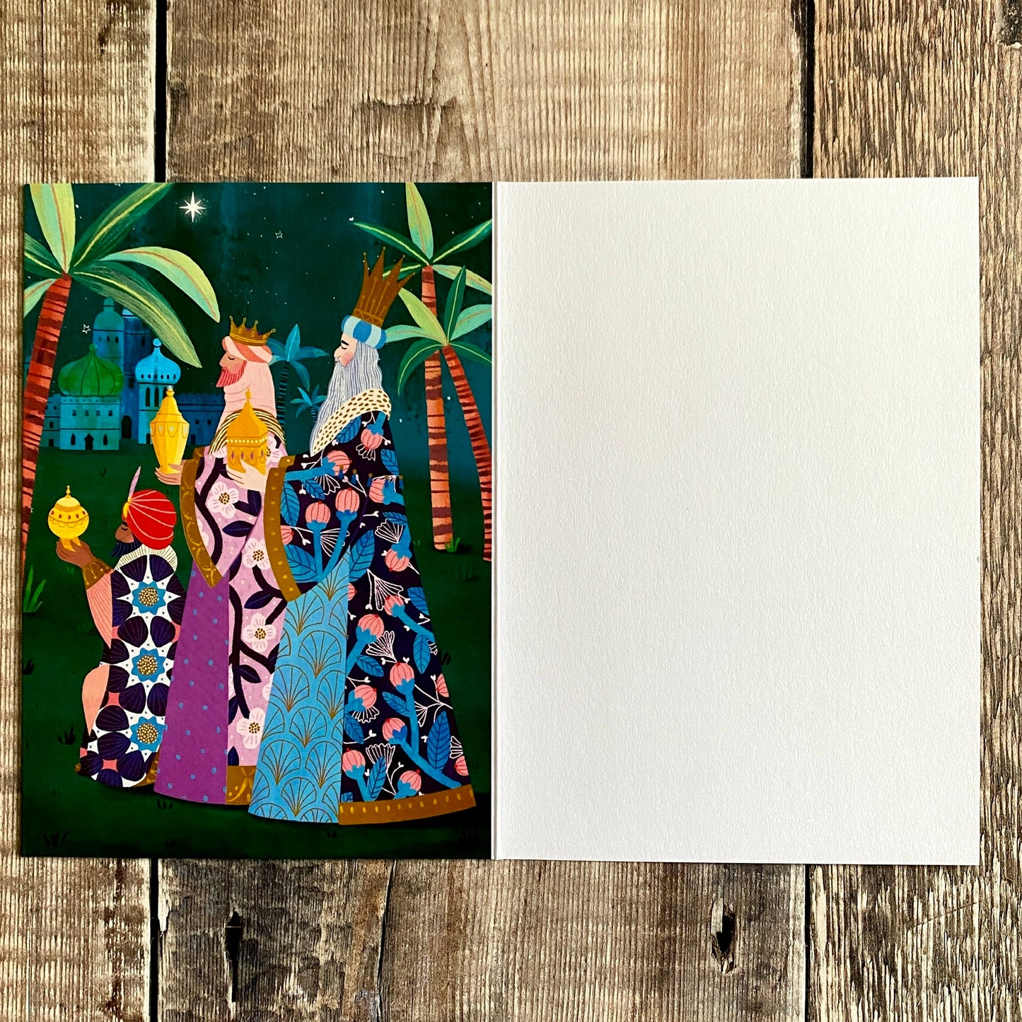 Away in a Manger (New Design) Mini Advent Calendar Card by Antoana Oreski ACC073