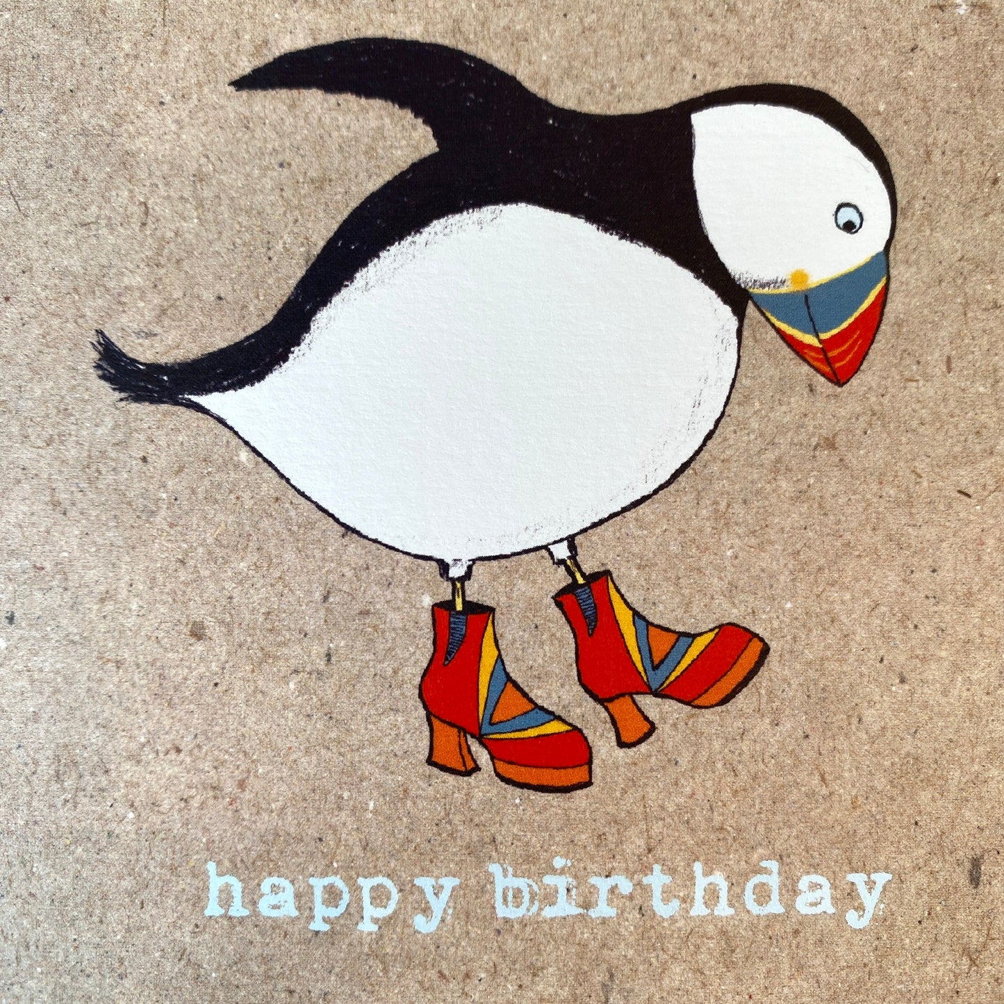 Birthday Puffin Boots Una Joy FB298