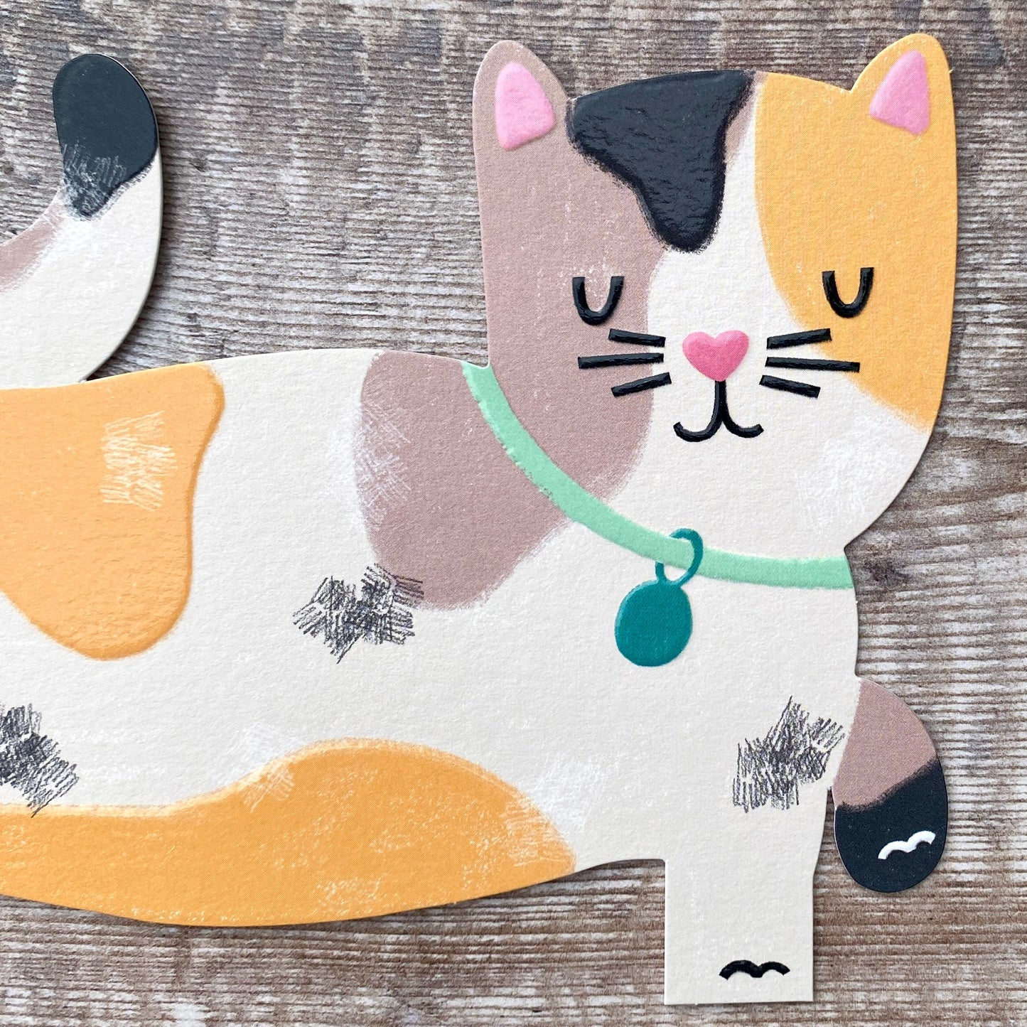 Die Cut Calico Cat, Pawsome PAW06