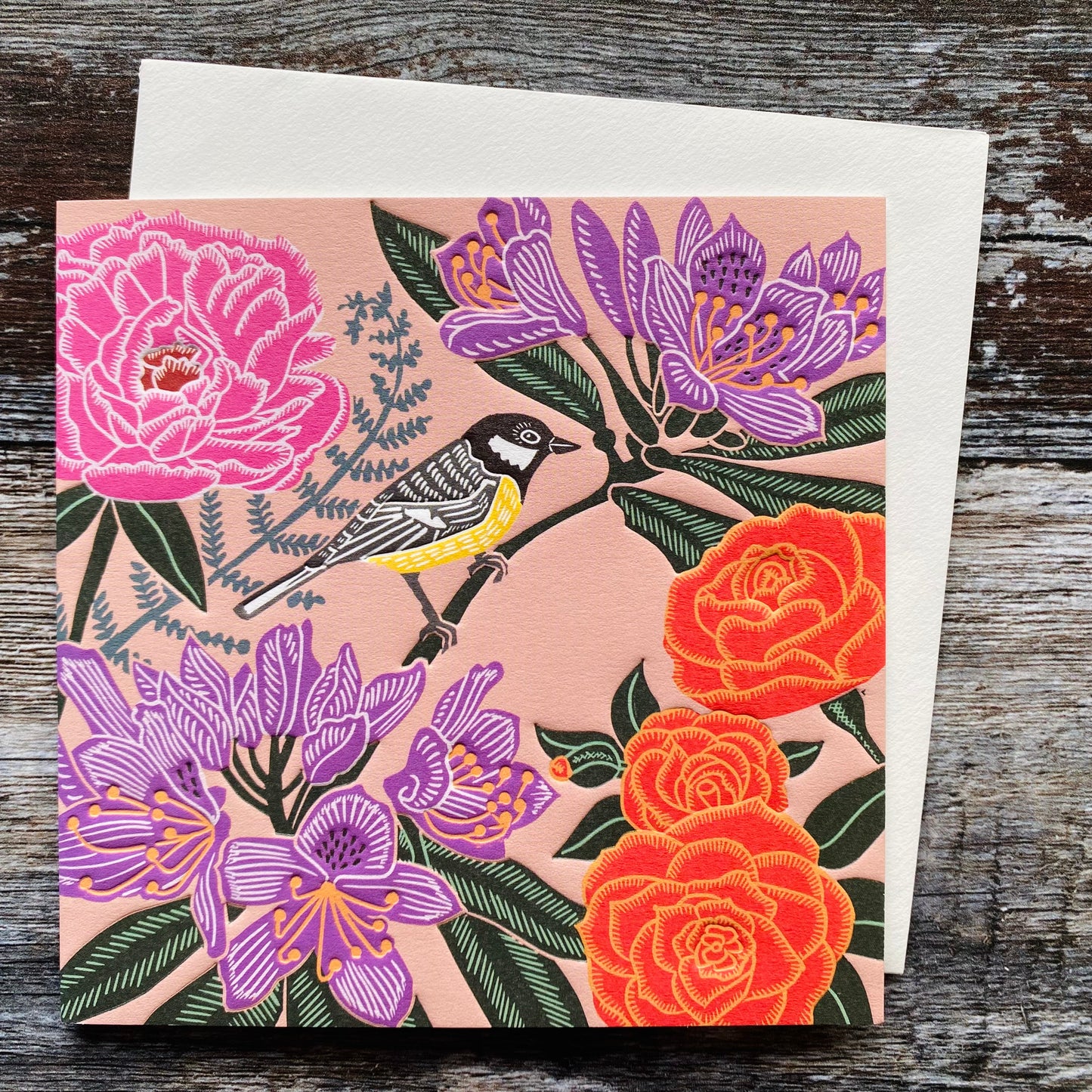 Camellia and Rhododendron by Kate Heiss, Nature Trail NT07