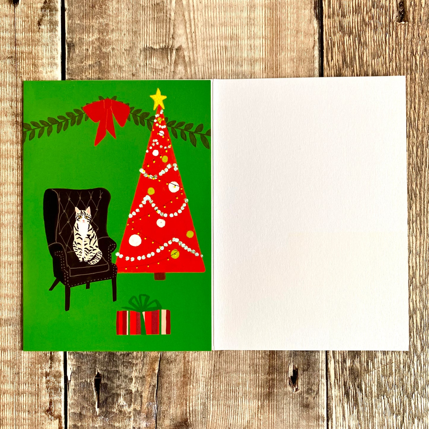 Cat Palais Mini Advent Calendar Card by Anne Bentley ACC081
