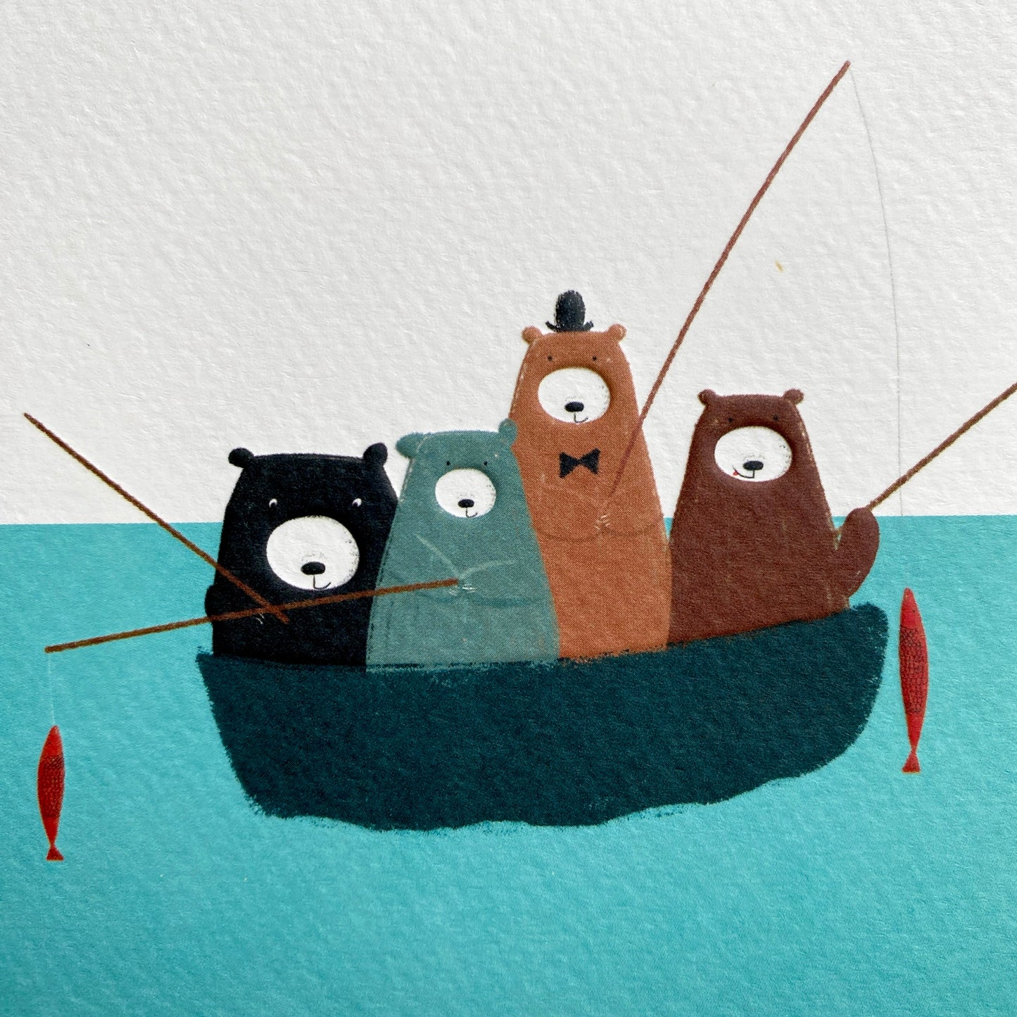 Fishing Bears by Robert Reader BE32