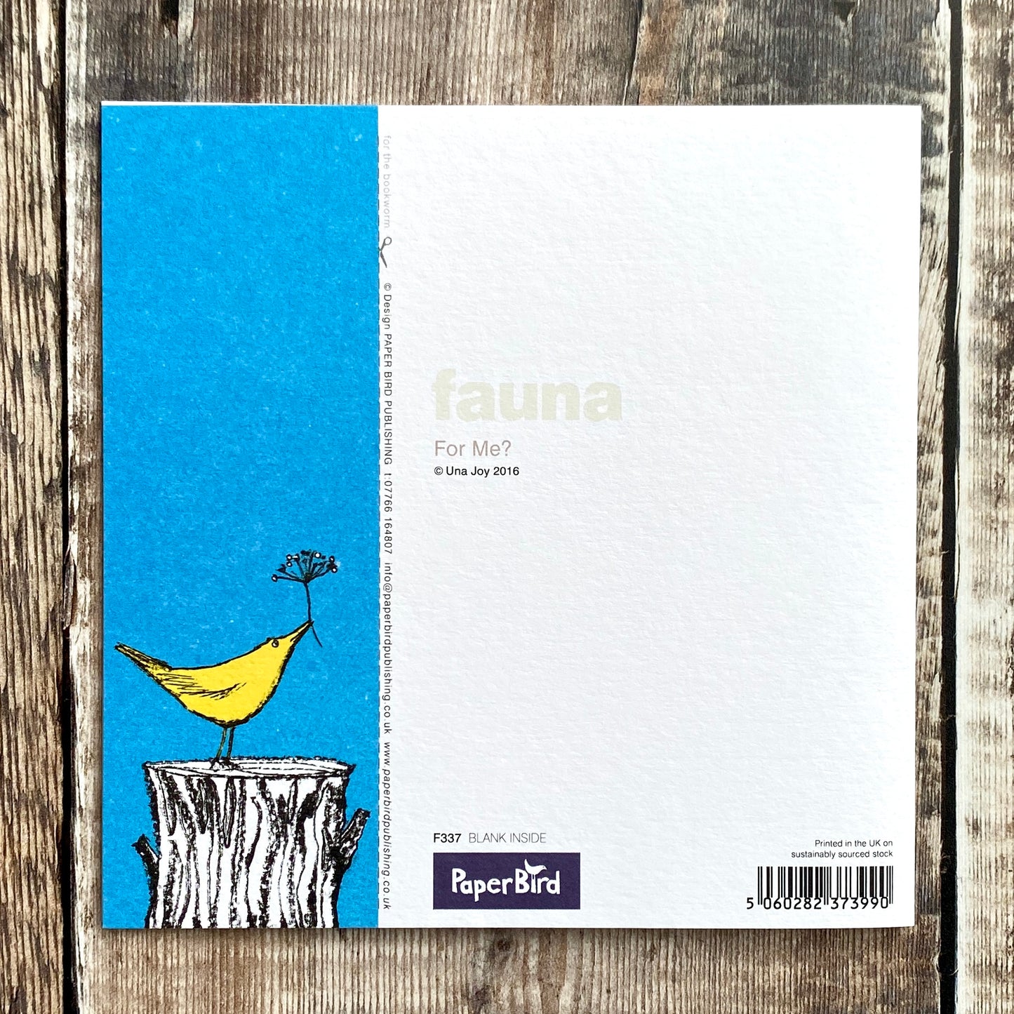 For Me? Una Joy F337