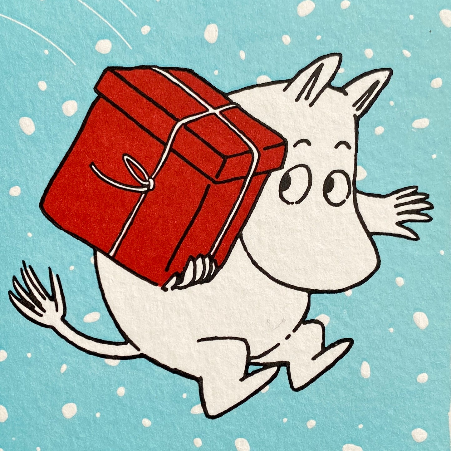 Gift Moomin Letterpress Card GLP055