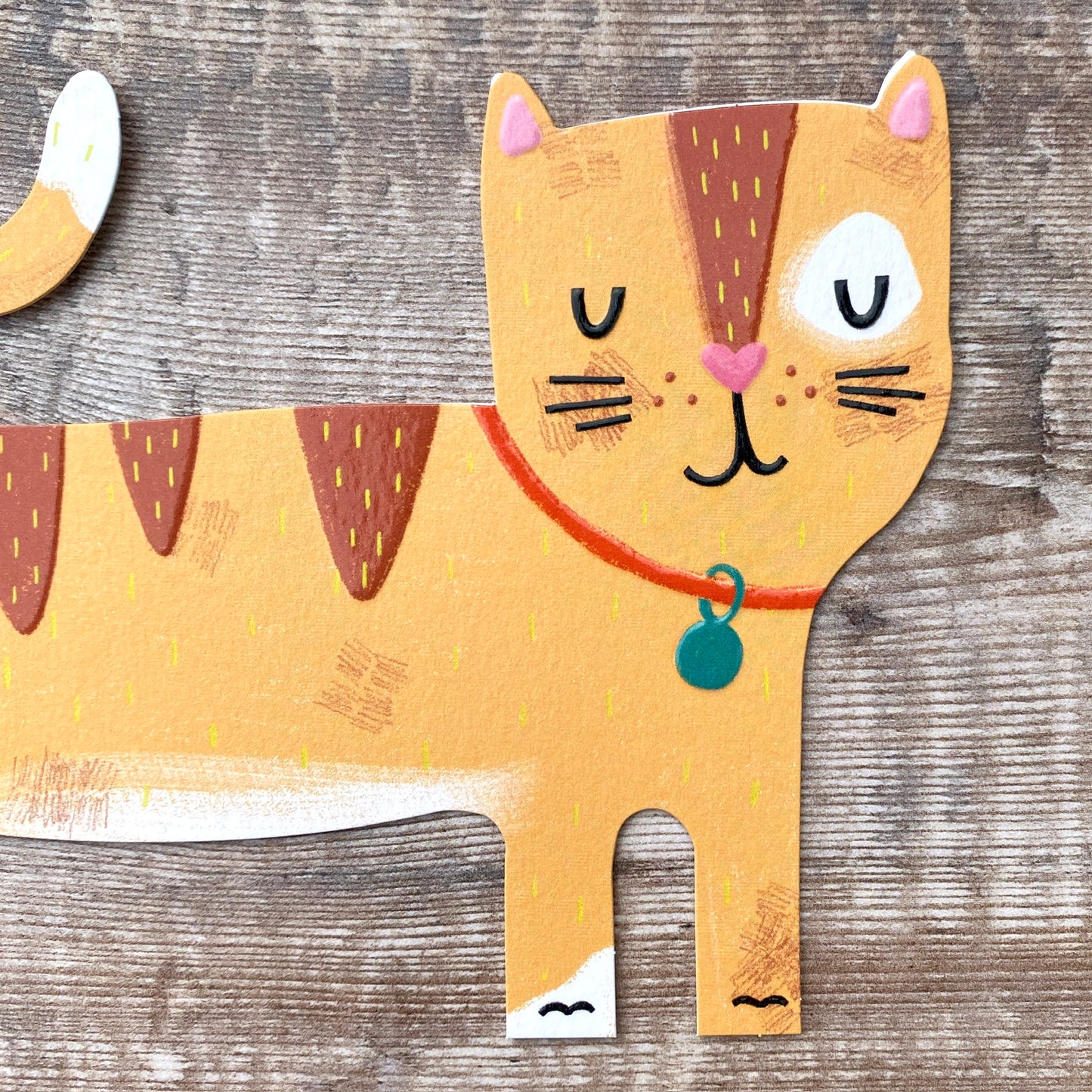 Die Cut Ginger Cat, Pawsome PAW07