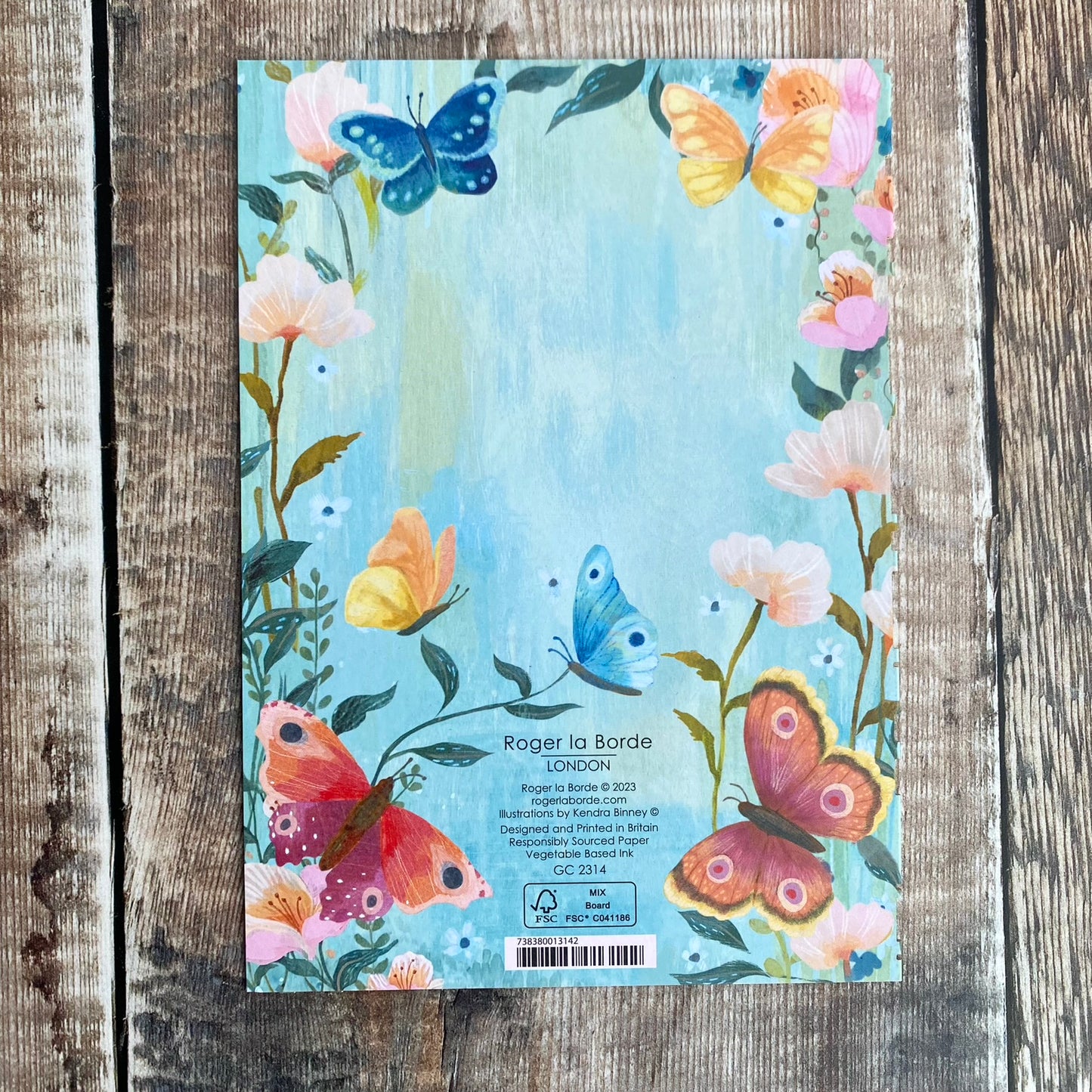 Happy Birthday Butterfly Ball Lasercut Card by Kendra Binney GC2314