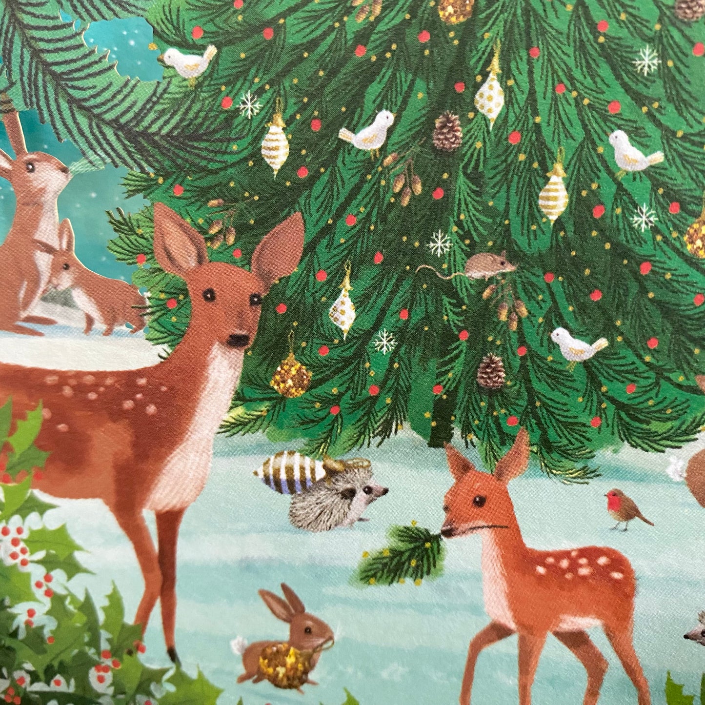 Heart of the Forest Lasercut Christmas Card by Jane Newland GCX990