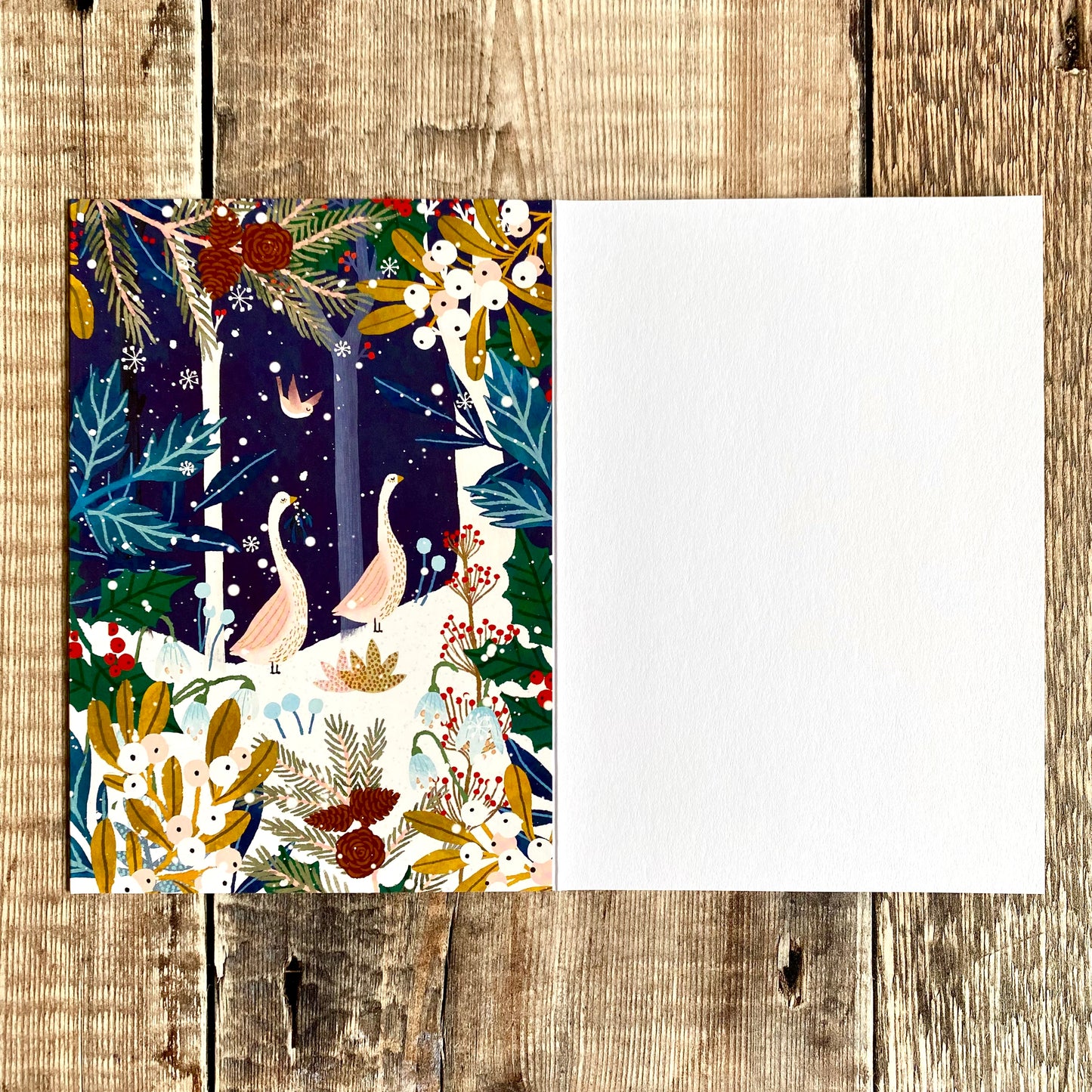 Hedgehog Hideaway Mini Advent Calendar Card by Antoana Oreski ACC088