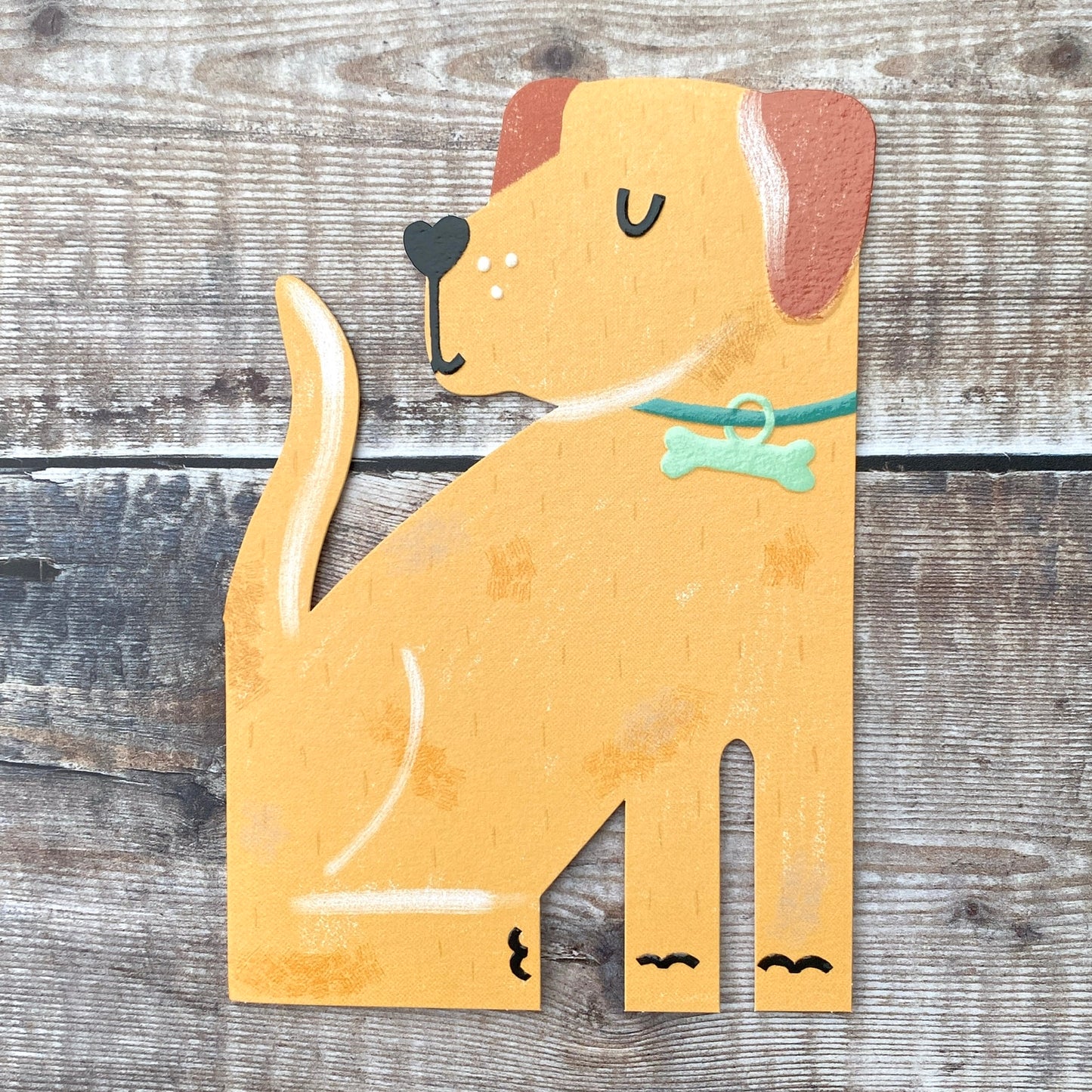 Die Cut Labrador Dog, Pawsome PAW04