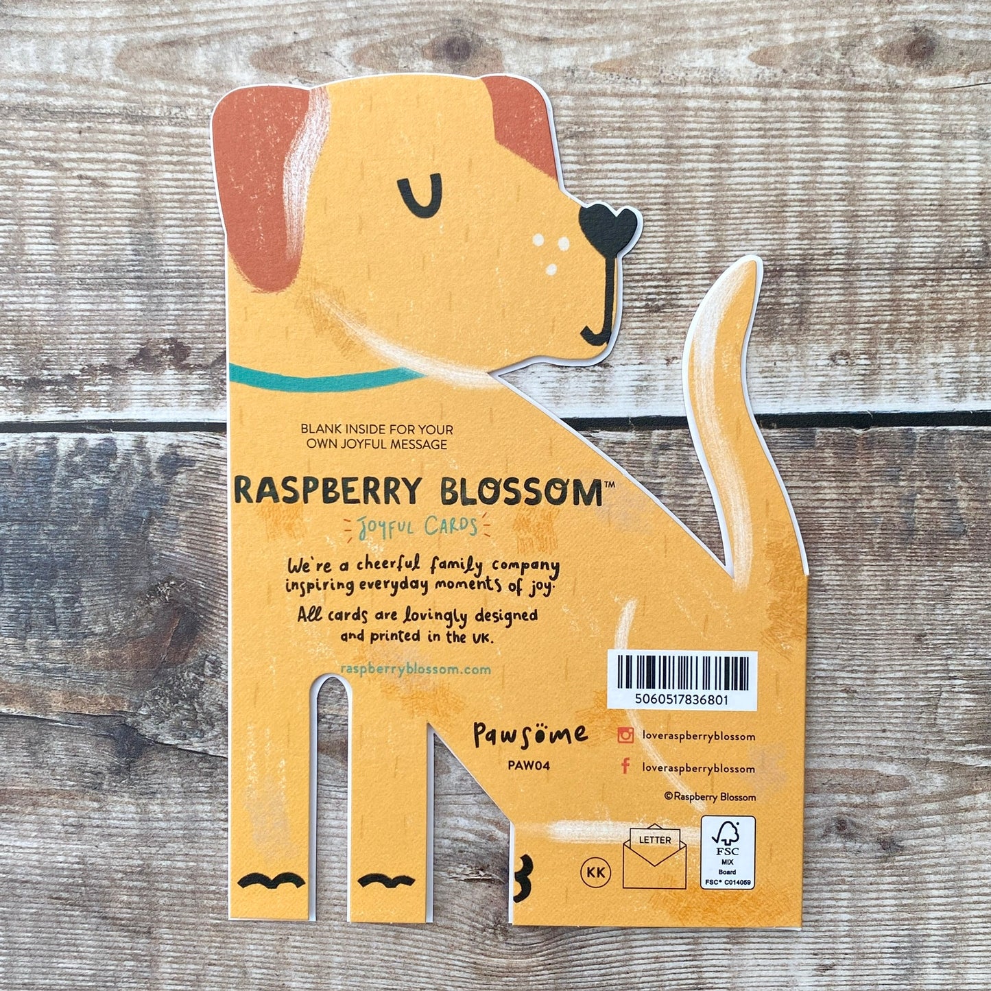 Die Cut Labrador Dog, Pawsome PAW04