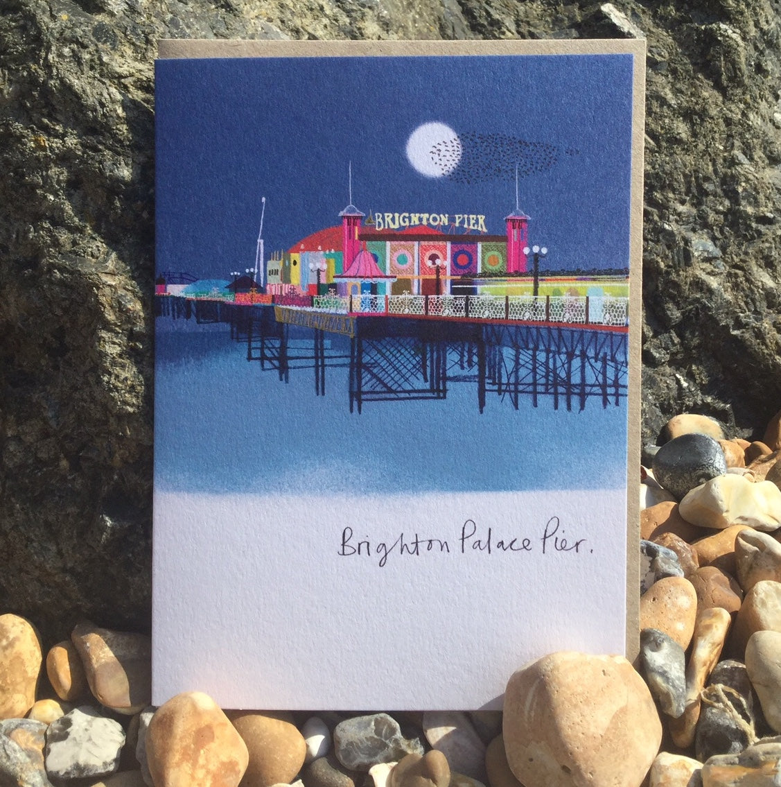 Landmarks Brighton Pier by Ilona Drew BT008
