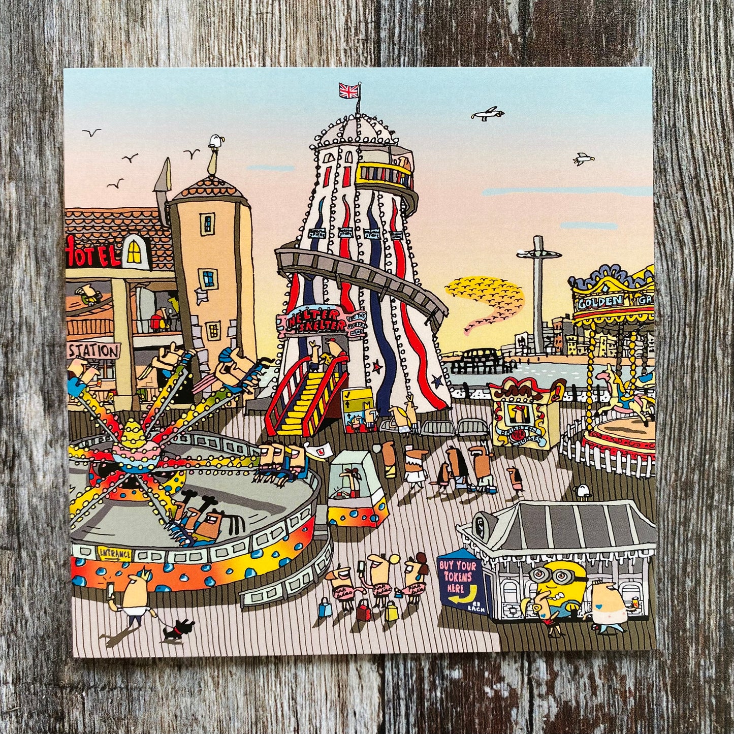 Helter Skelter, Brighton Pier, East Sussex