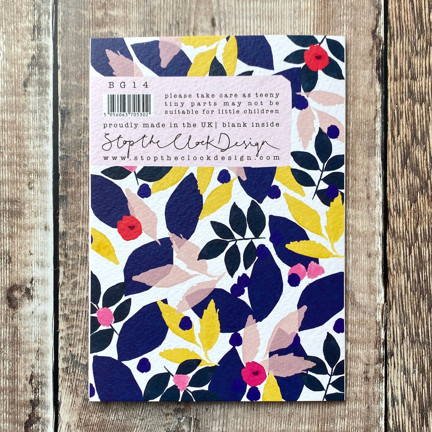 Love you Mother's Day Card by Stop the Clock BG14