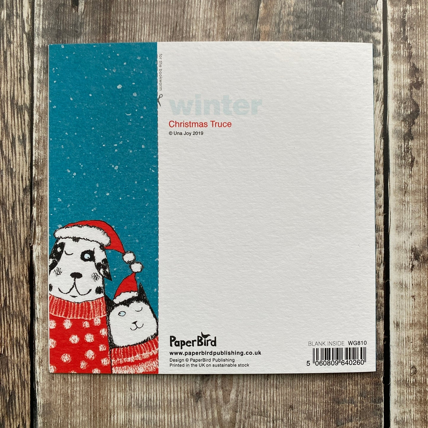 Christmas Truce, Una Joy W810