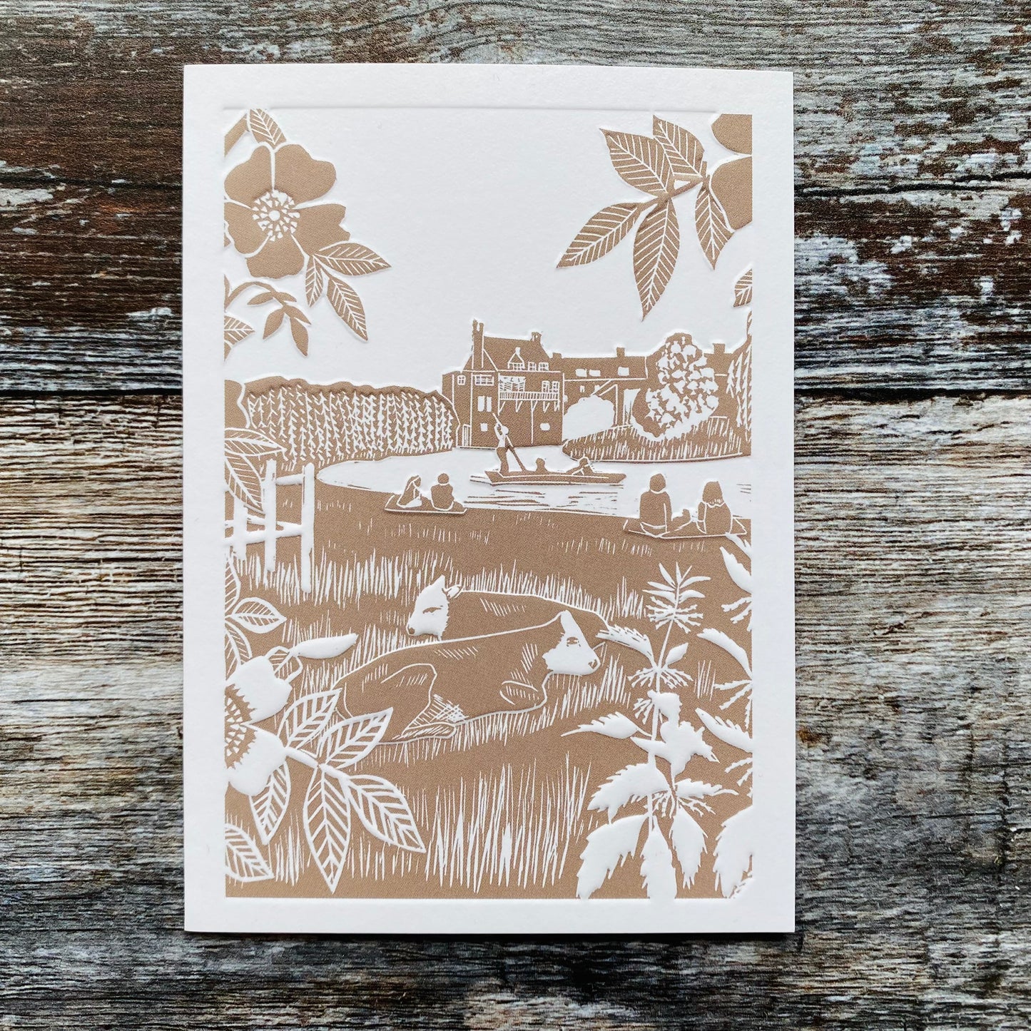 Picnic at the Mill Pond by Silhouettes, Kate Heiss SH02