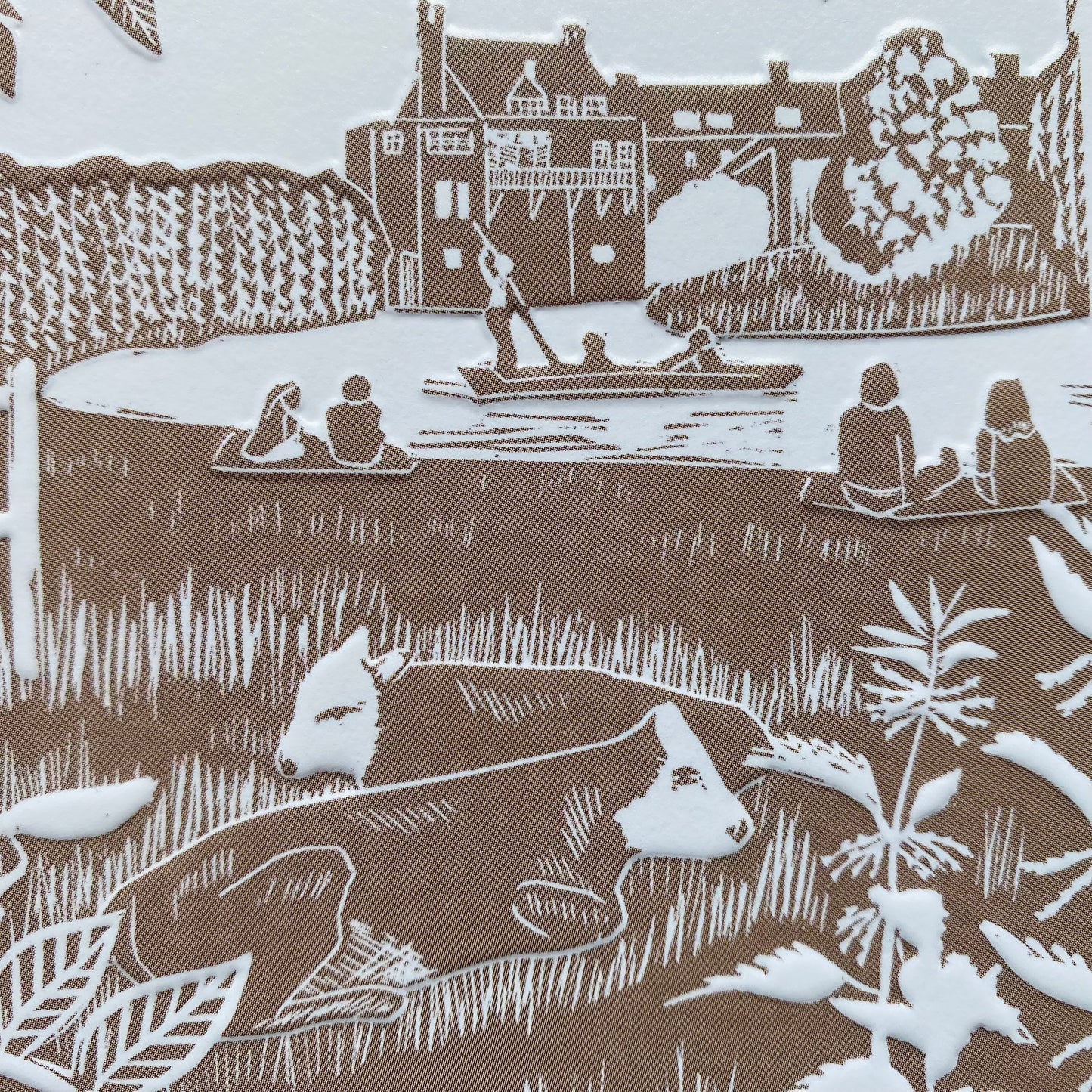 Picnic at the Mill Pond by Silhouettes, Kate Heiss SH02
