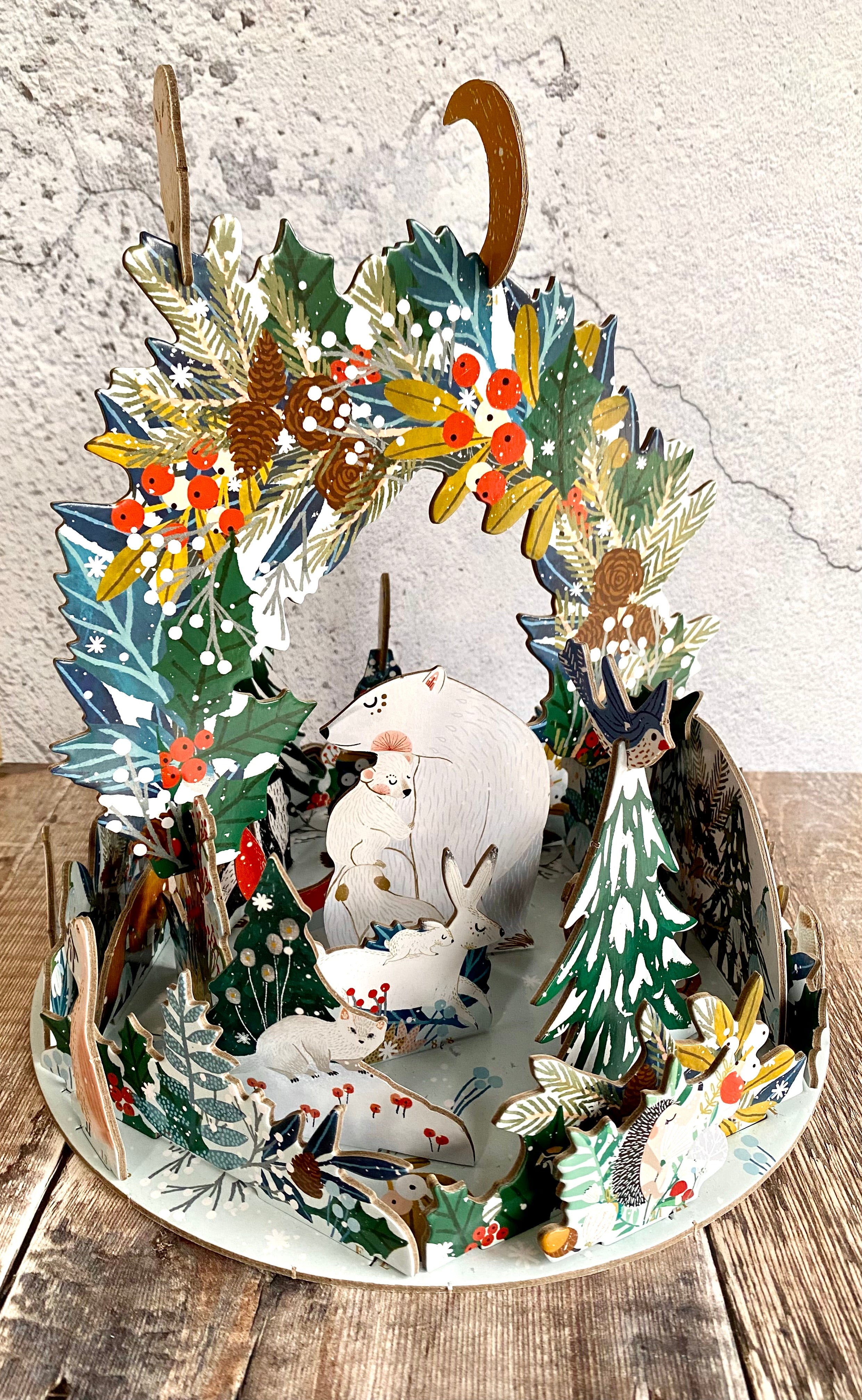 Polar Bear Bower Pop And Slot Advent Calendar POP106 Paper Turtle polar-bear-bower-pop-and-slot-advent-calendar-pop106-paper-turtle