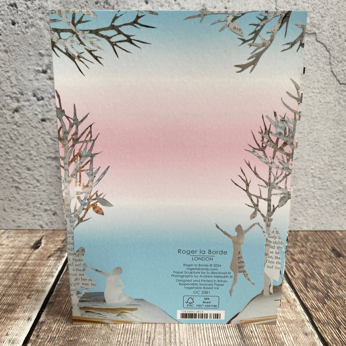 The Twelve Dancing Princesses - Scissors Paper Tree Lasercut Card, Su Blackwell GC2381