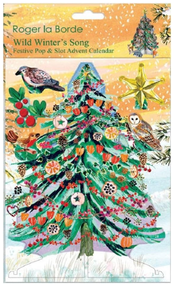 MINI Wild Winter's Song Christmas Tree Pop and Slot Advent Calendar POPAS501