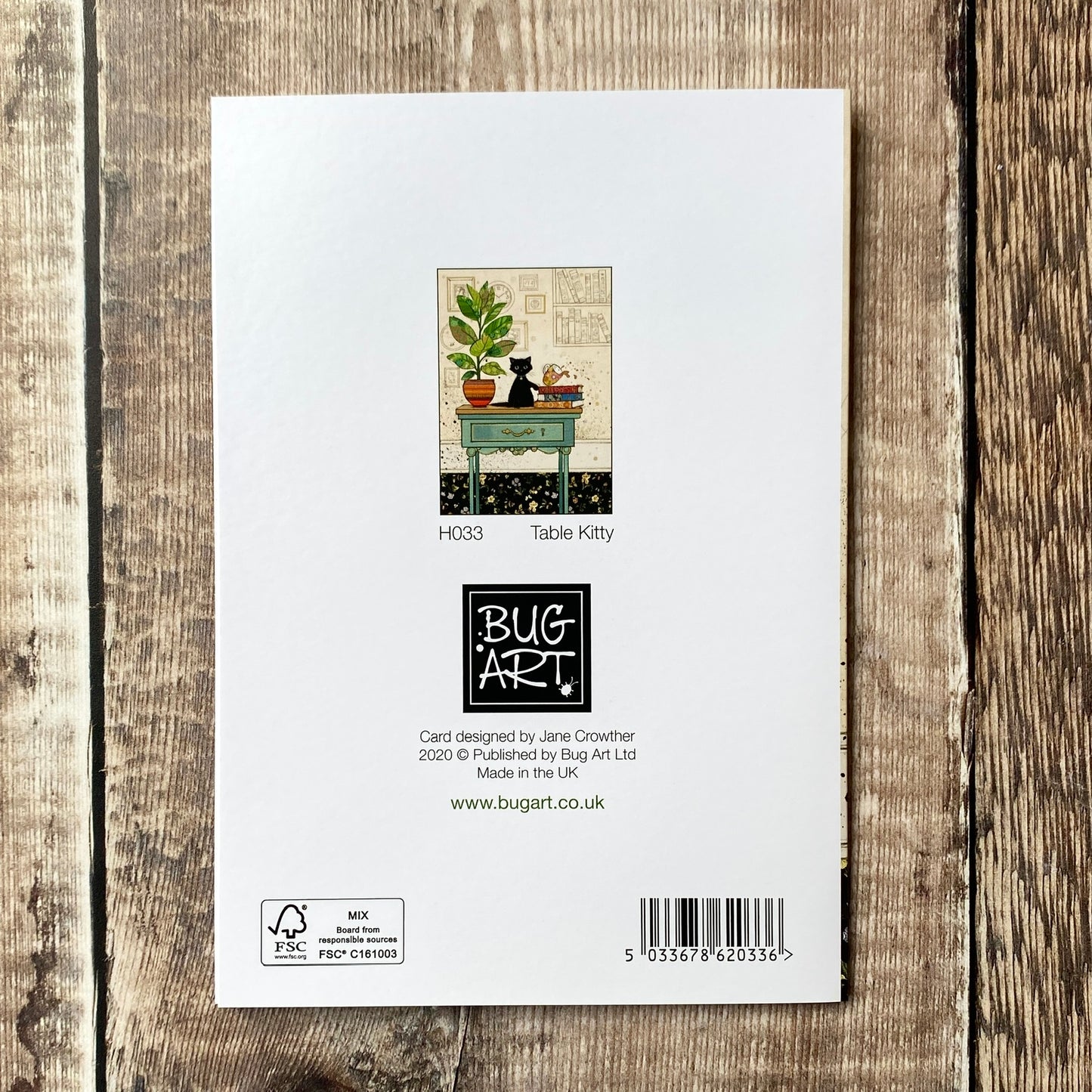 Table Kitty by Jane Crowther H033