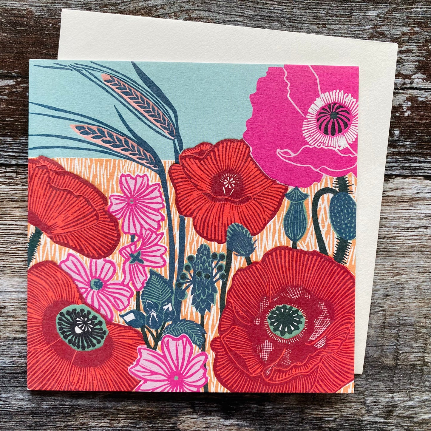 Wild Poppies by Katie Heiss, Nature Trail, NT03