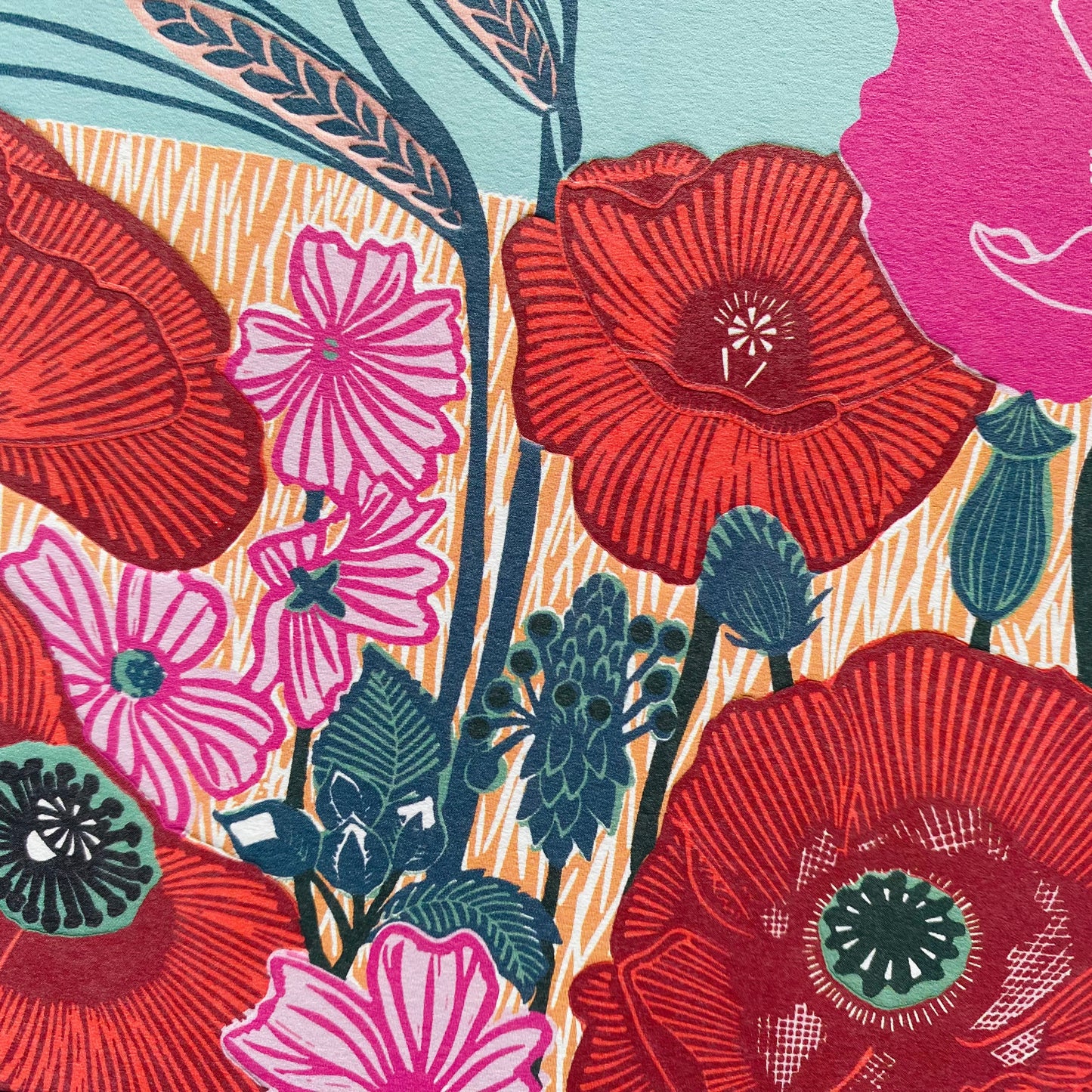 Wild Poppies by Katie Heiss, Nature Trail, NT03