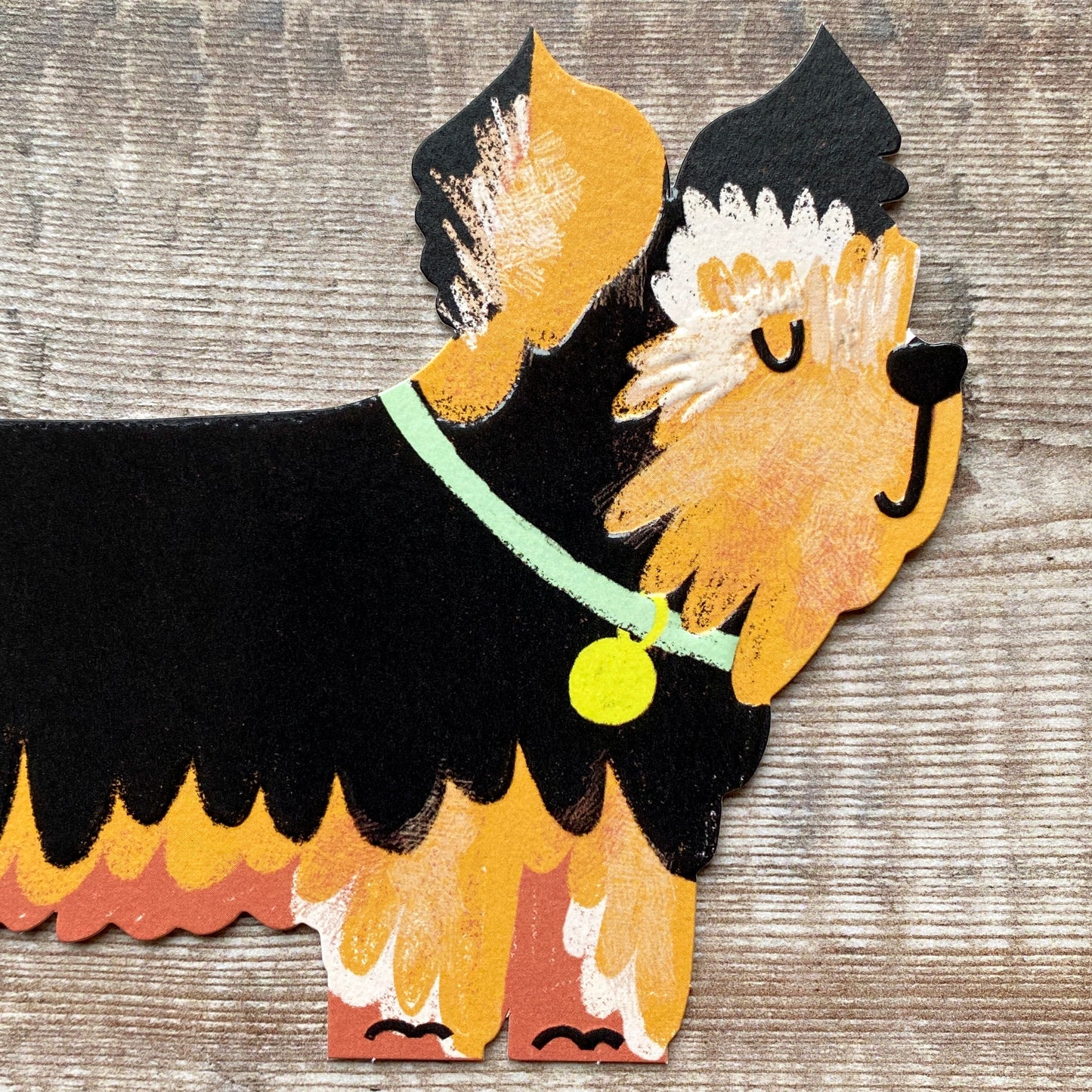 Die Cut Yorkshire Terrier Dog, Pawsome PAW15