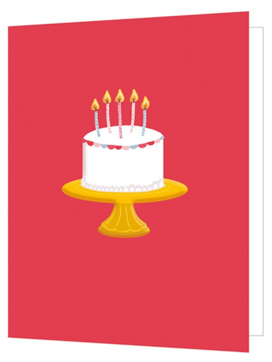 Cake, Bright New Things Mini Card, BNT41