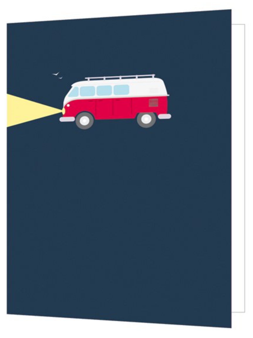Camper Van, Bright New Things Mini Card, BNT54