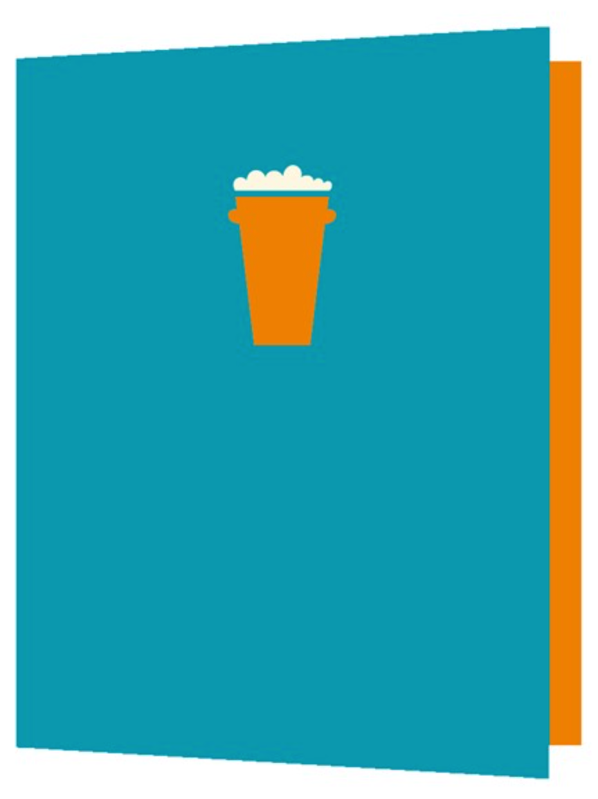 Beer, Bright New Things Mini Card, BNT14