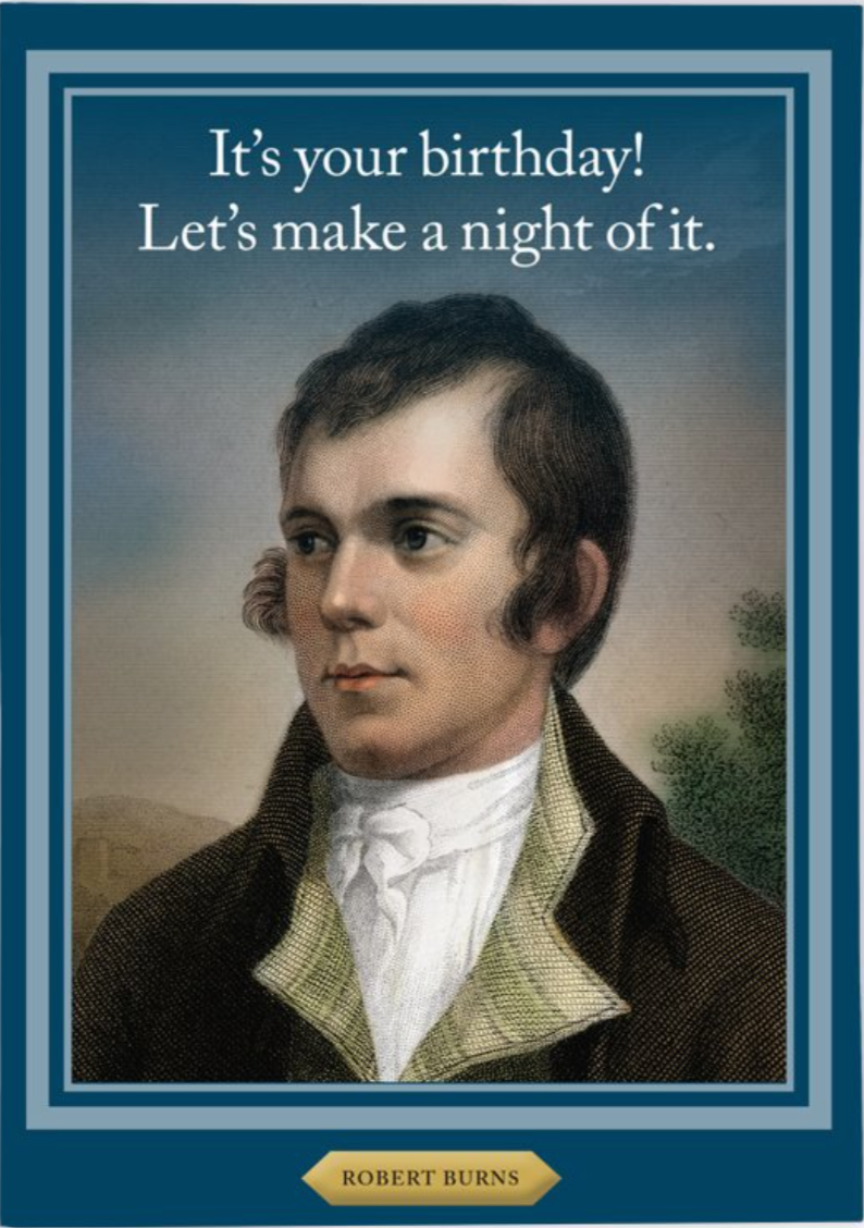 Robert Burns, HIstory Notes, HN1786