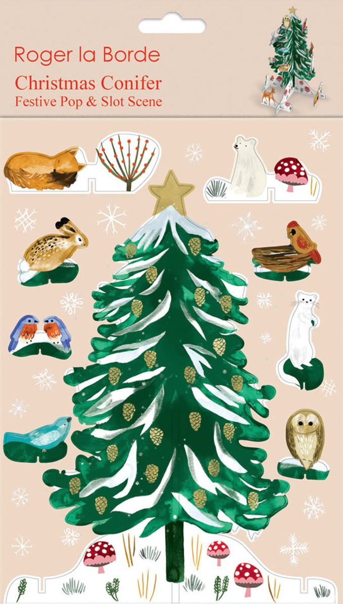 Christmas Conifer Pop and Slot Advent Calendar POP074