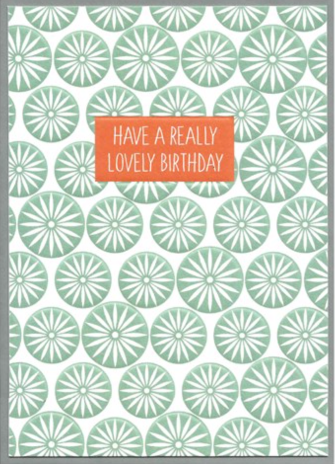 Have a really lovely Birthday, Geomatrix GM13