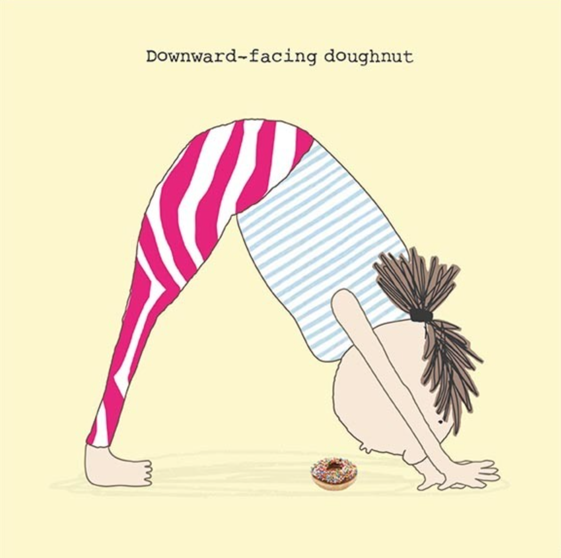 Downward - facing doughnut, Gin and Frolics GF139