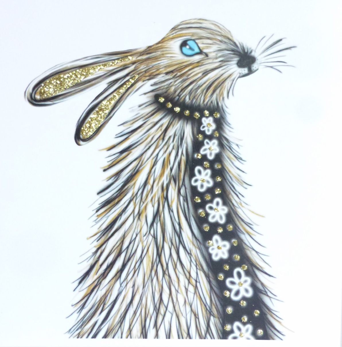 Hare with Scarf, Heather Martin 344SW