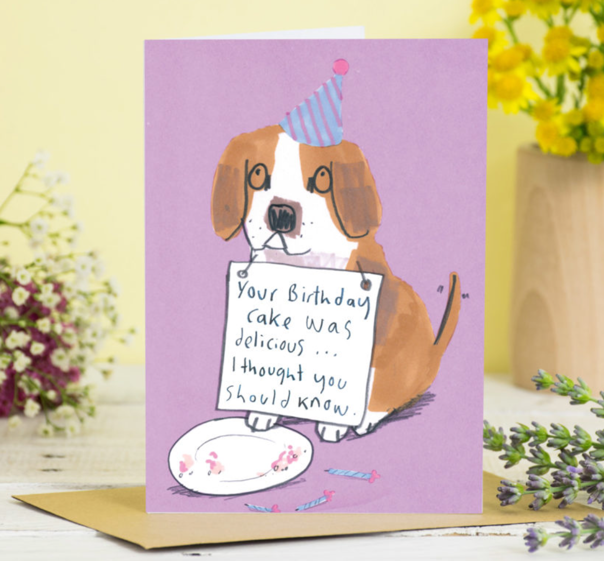 Delicious Birthday Cake, Cheeky Dogs 759