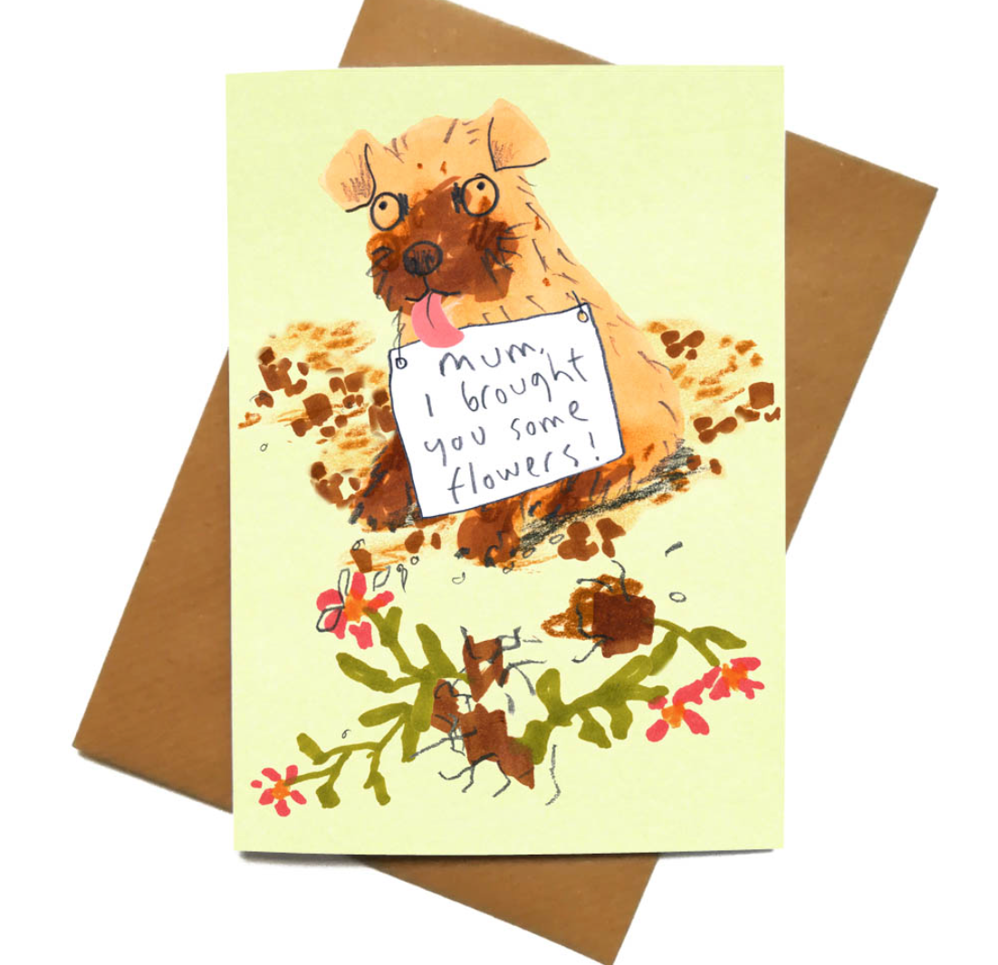 I brought you some flowers, Cheeky Dogs 708