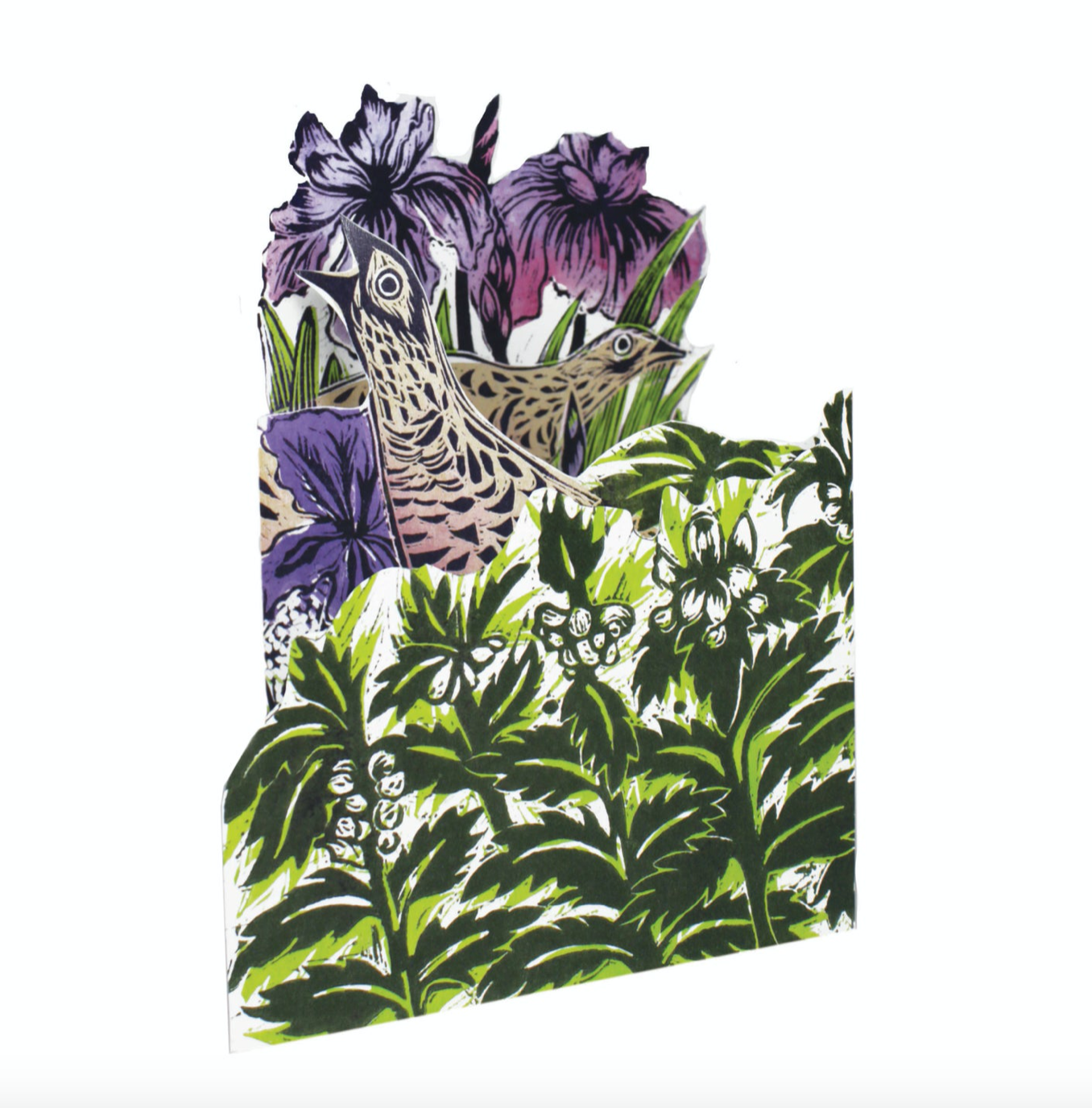 3D Corncrakes by Printmaker Judy Lumley