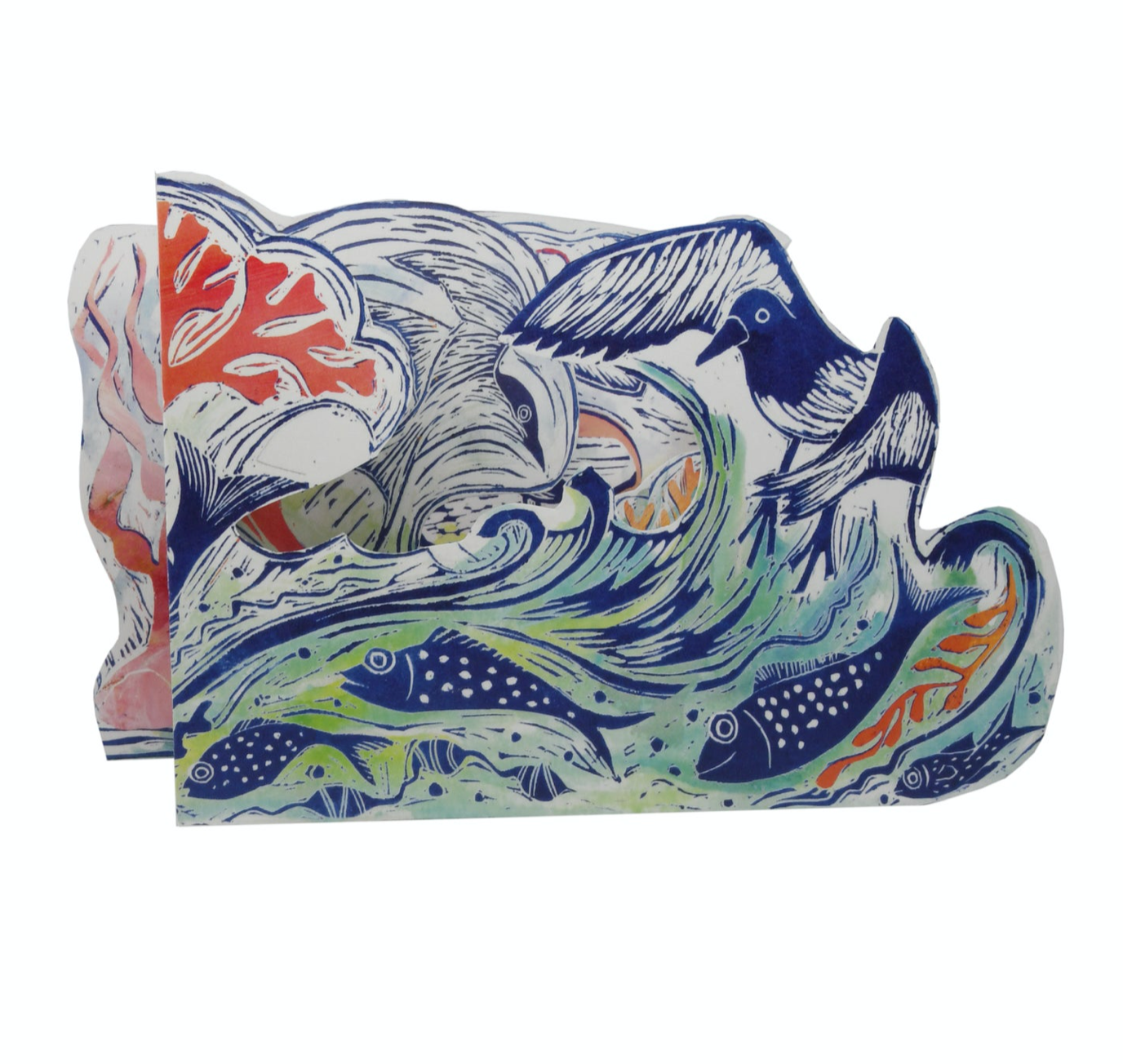 3D Tenby Turns by Printmaker Judy Lumley