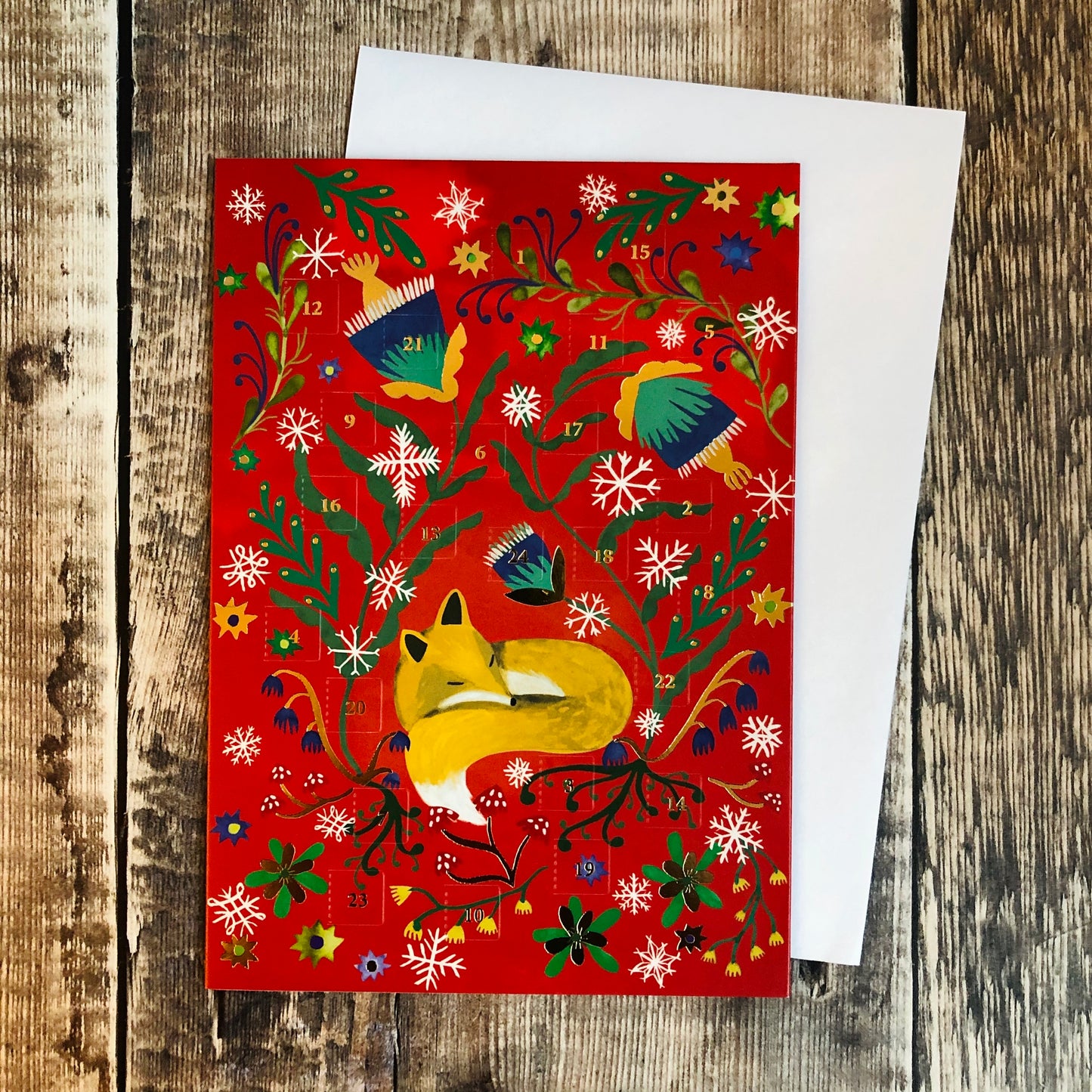 Lodestar Mini Advent Calendar Card by Katie Vernon ACC069