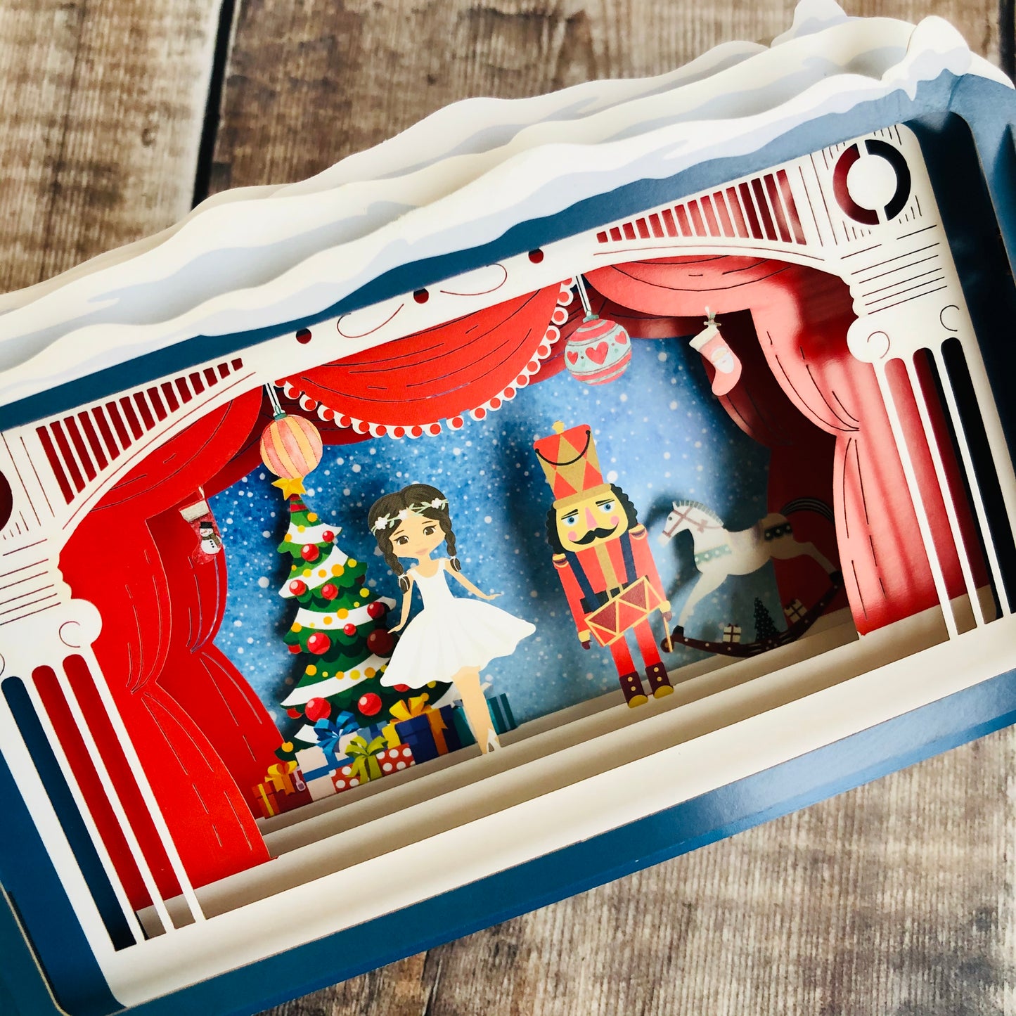 Message in a Bottle 3D Card The Nutcracker XMIB018