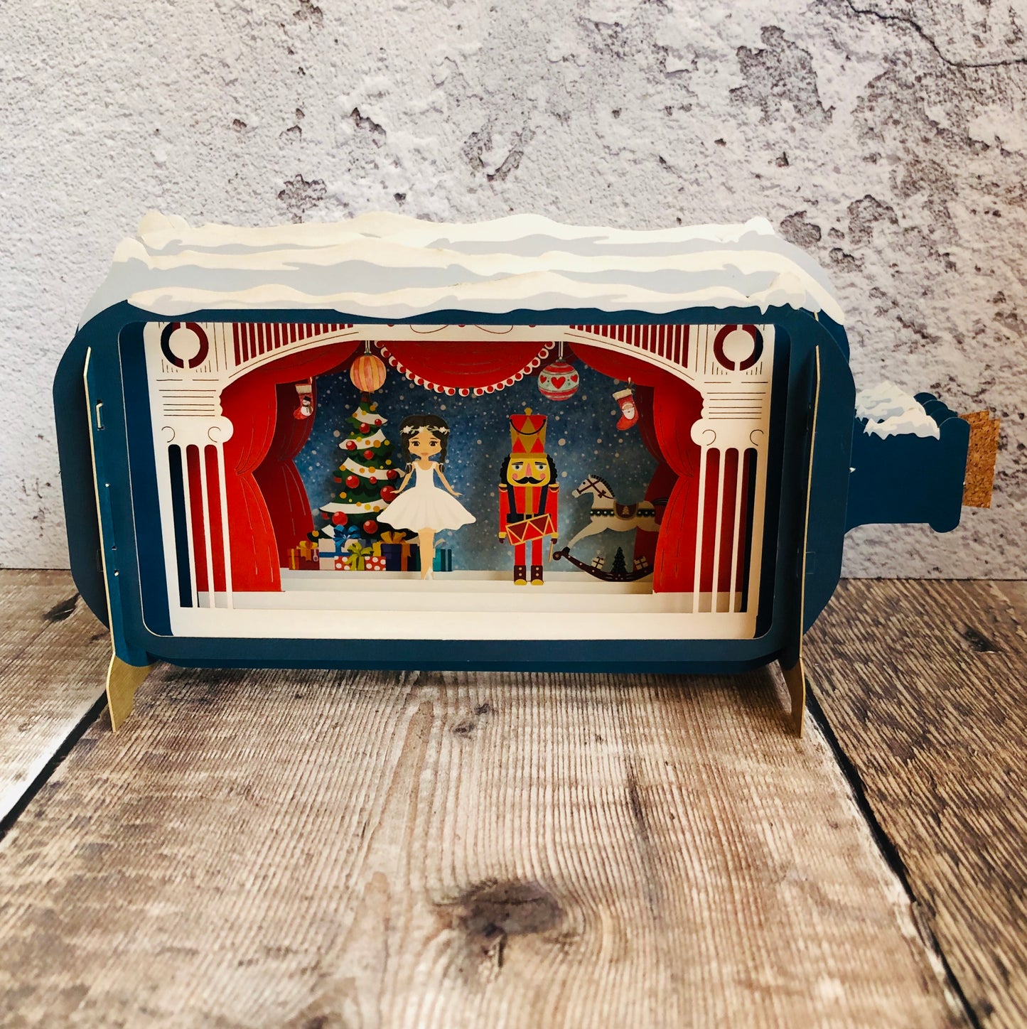 Message in a Bottle 3D Card The Nutcracker XMIB018