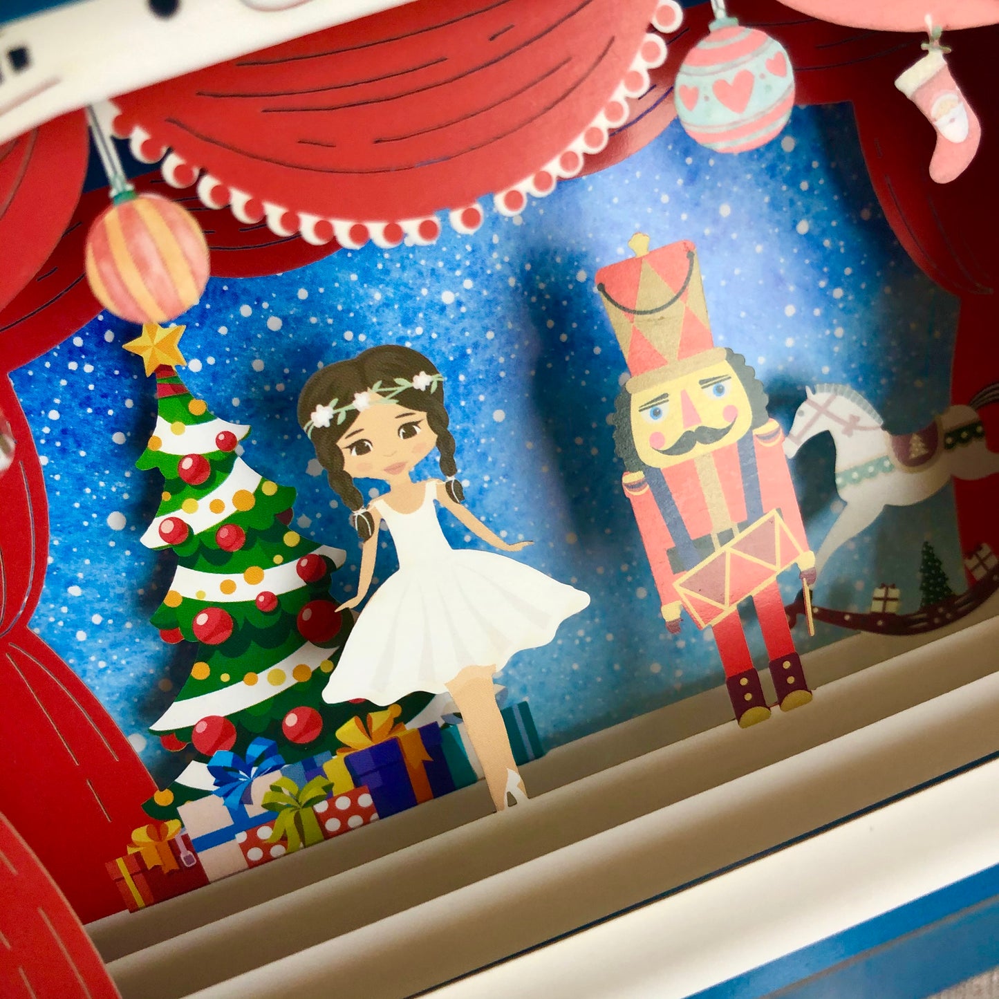 Message in a Bottle 3D Card The Nutcracker XMIB018