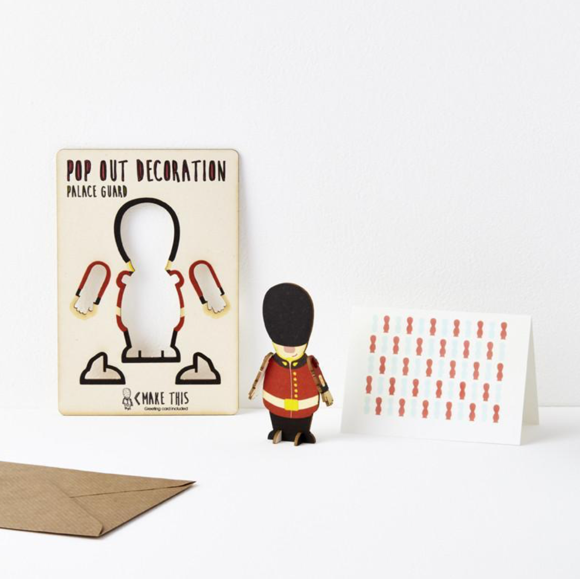 Palace Guard Pop Out Decoration and Card