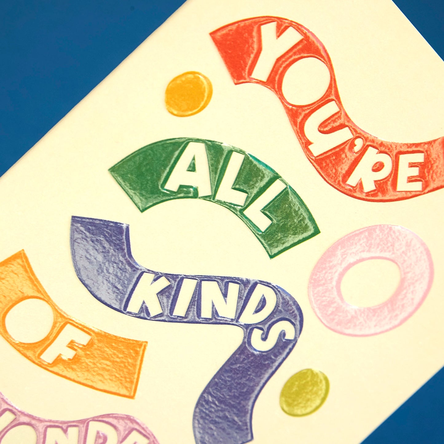 'You're all kinds of wonderful', Say What SAY07