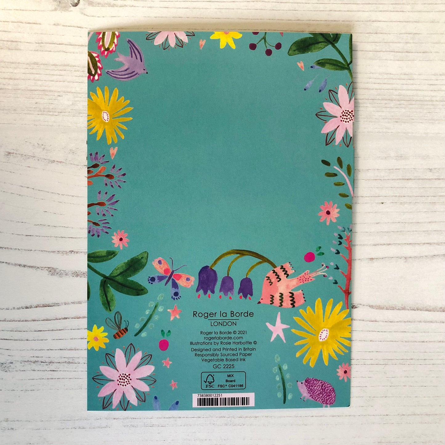 Over the Rainbow Lasercut Card by Rosie Harbottle GC2225