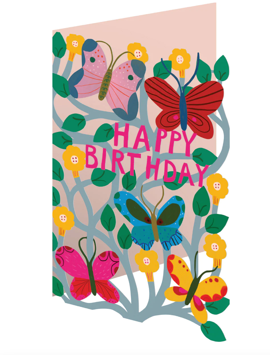 Starflower Lasercut Card by Monika Forsberg GC2263