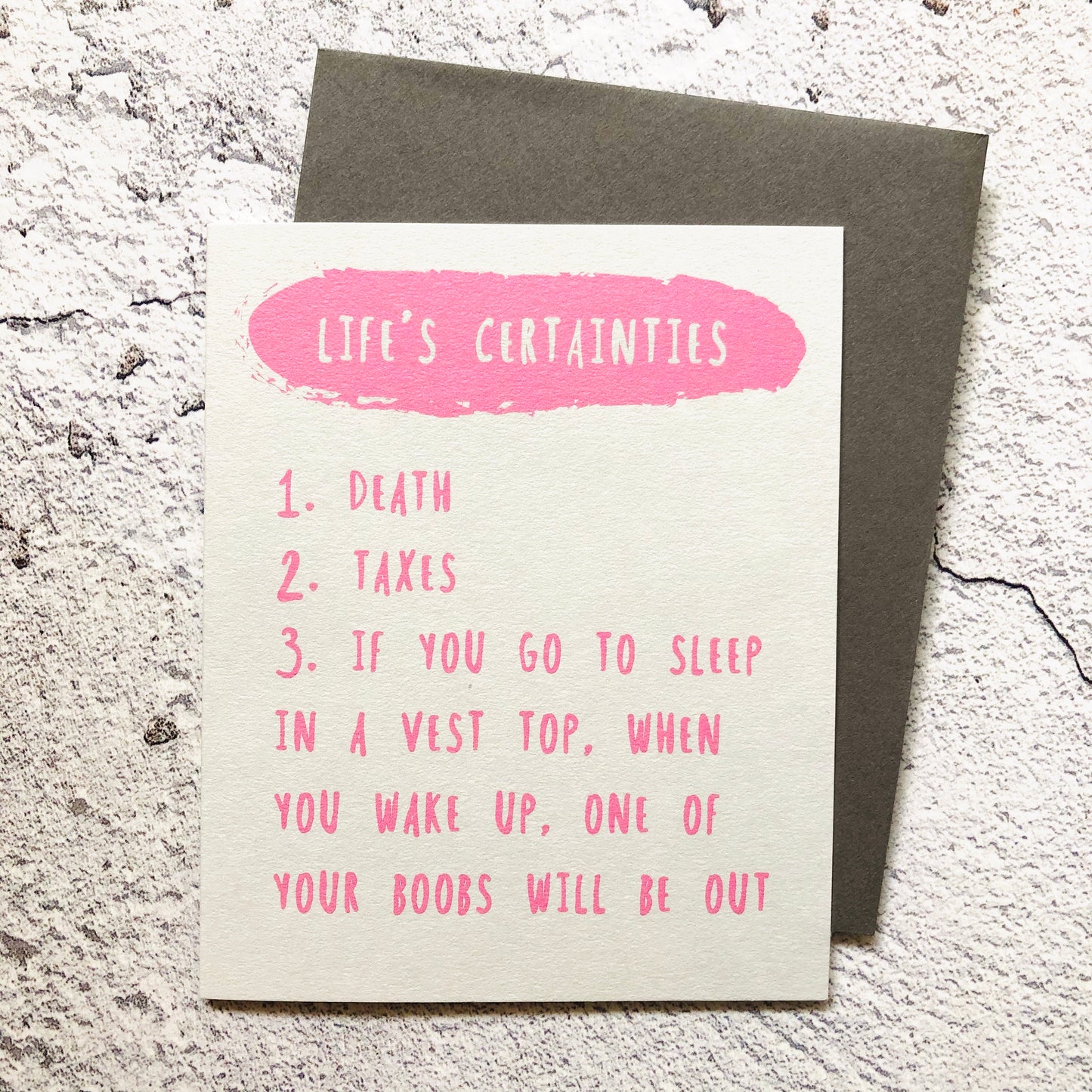 Life Certainties, Mini Mischiefs MM029