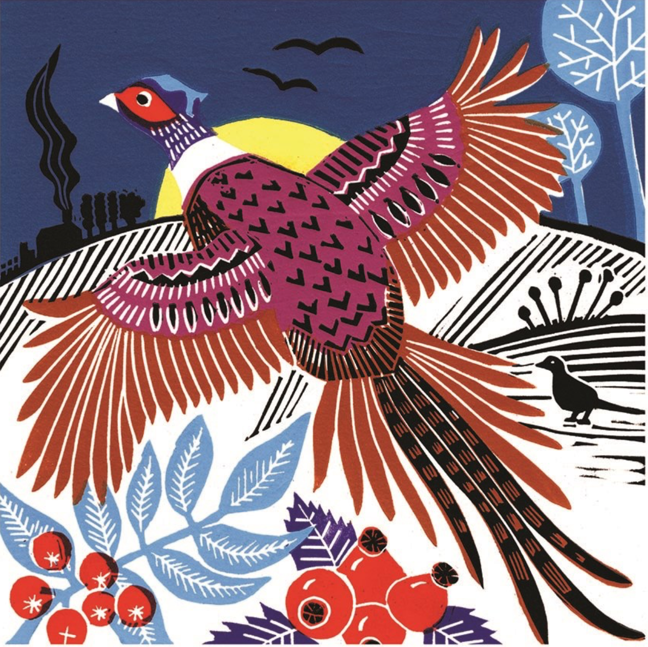 Deer and Pheasant Pack (Ten Cards) WAX81